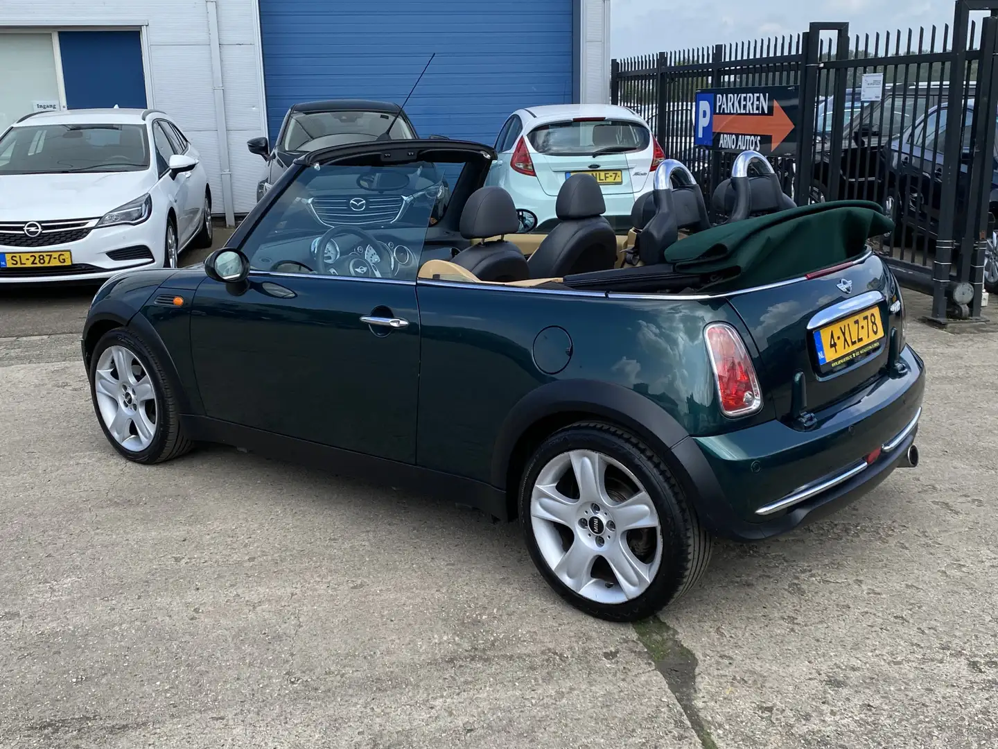 MINI Cooper Cabrio Mini 1.6 Pepper, NIEUWE KOPPELINGSSET, AIRCO(CLIMA Groen - 2