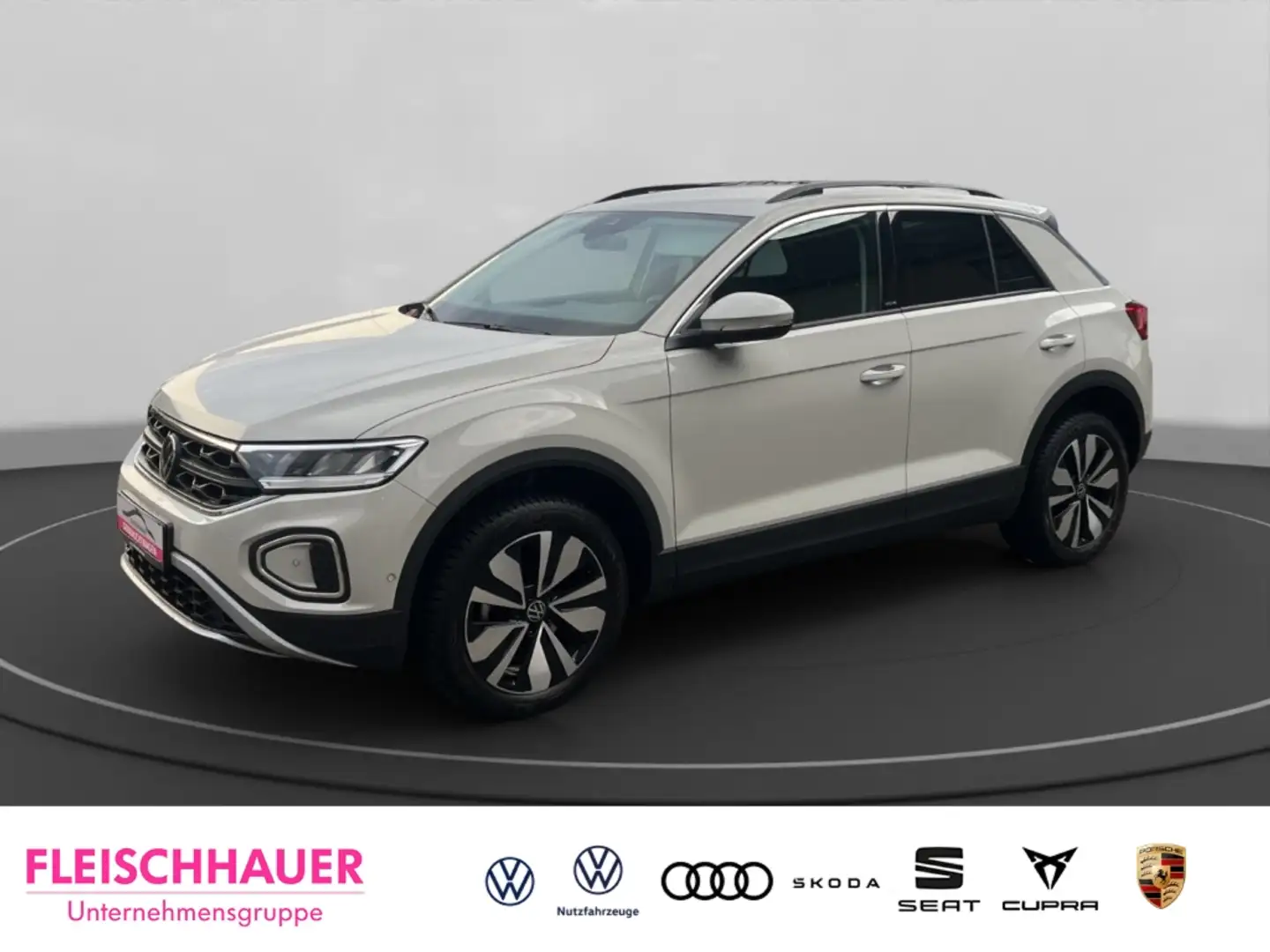 Volkswagen T-Roc Move 1.0 TSI Life Einparkhilfe LED Sitzhz App-Conn Gris - 1