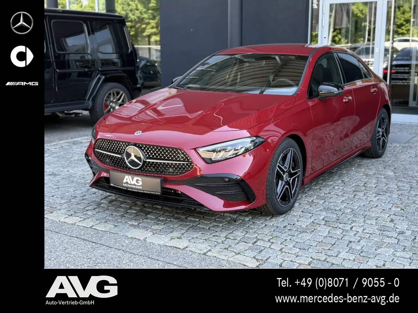 Mercedes-Benz A 200 A 200 Lim AMG Special Edition LED Sound Night RF Rot - 1