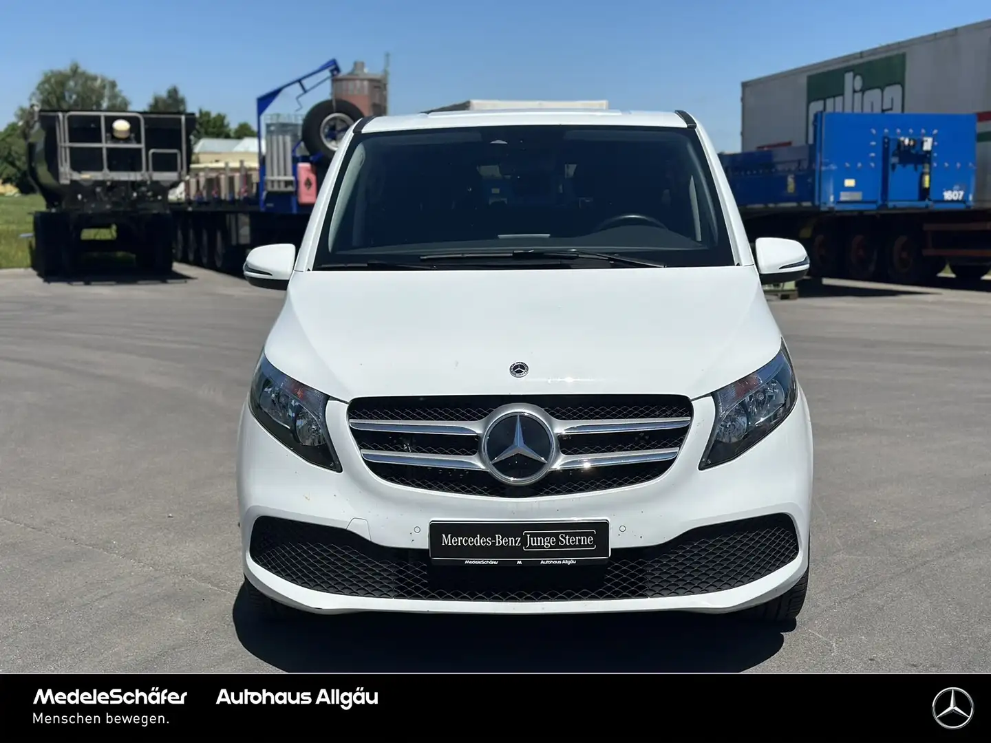 Mercedes-Benz V 300 V 300 d 4MATIC Kompakt AIRMATIC EL TÜREN 7 SITZE Bianco - 2