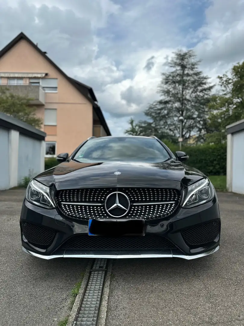 Mercedes-Benz C 250 T W205 | AMG Line | SHZ | Tempomat | Leder Schwarz - 1