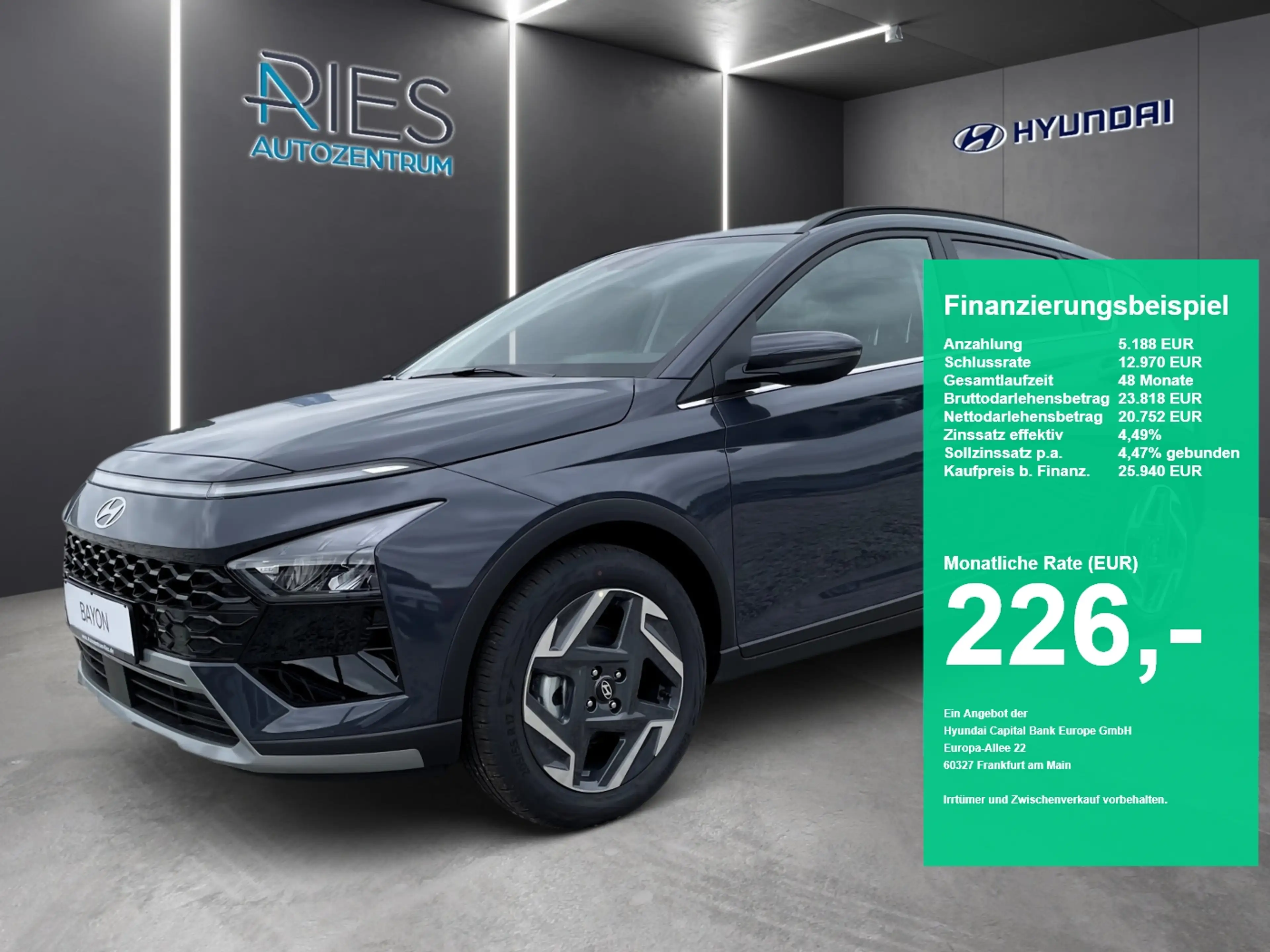 Hyundai BAYON FL 1.0 T-GDI KlimaA*LED*Navi*SHZ*SoundSys