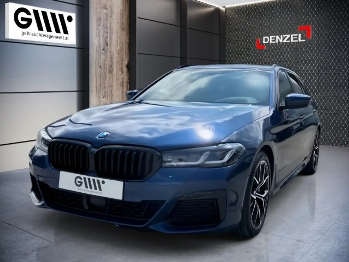 BMW 520 d xDrive Touring G31 B47 Blau - 2