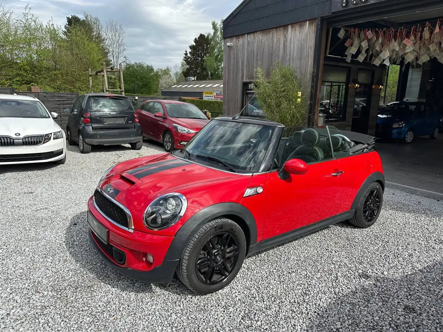 MINI Cooper S Cabrio 1.6i * AUTOMATIQUE * Rood - 1