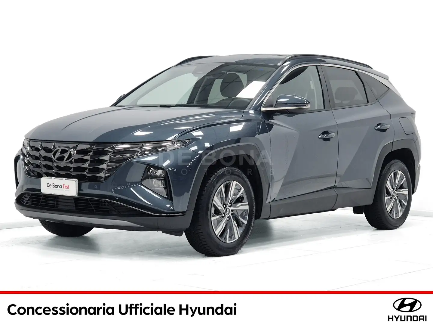 Hyundai TUCSON 1.6 hev xline 2wd auto Blau - 1