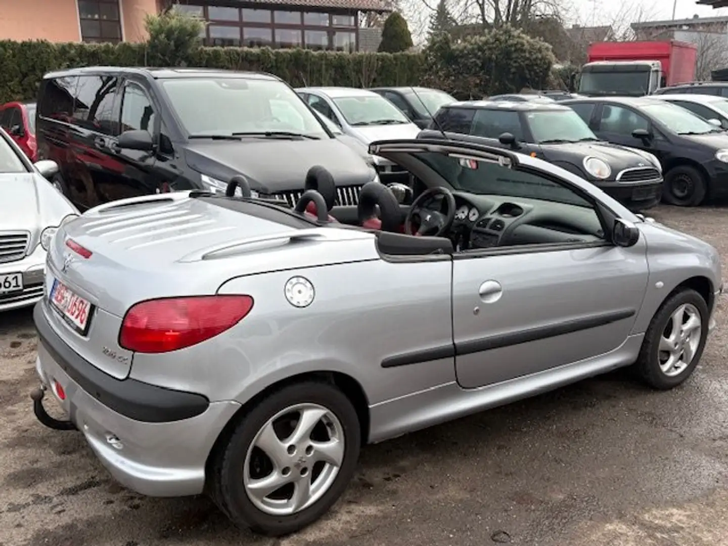 Peugeot 206 CC Platinum Cabrio/ Neue TÜV Grau - 2
