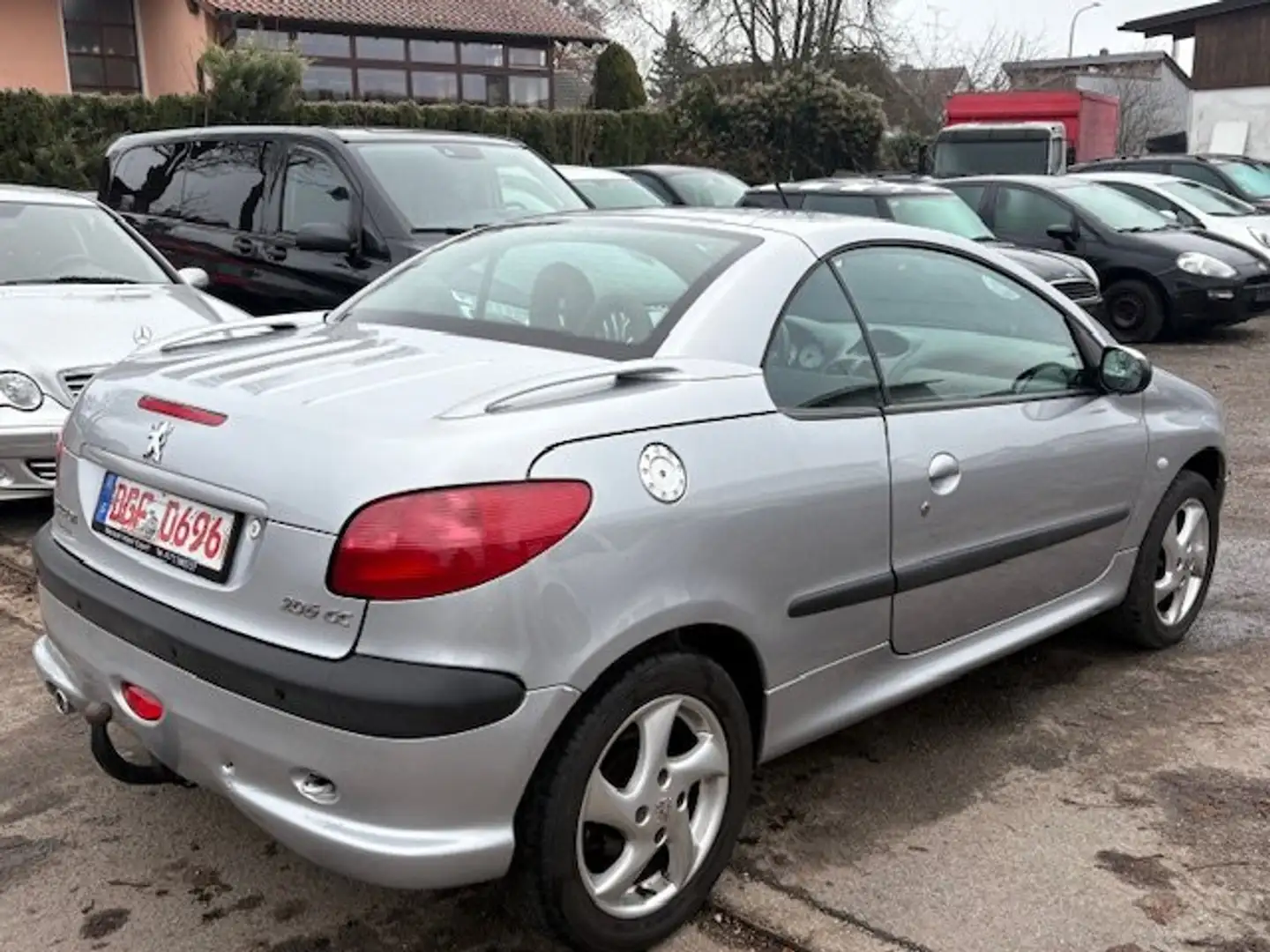 Peugeot 206 CC Platinum Cabrio/ Neue TÜV Gris - 2