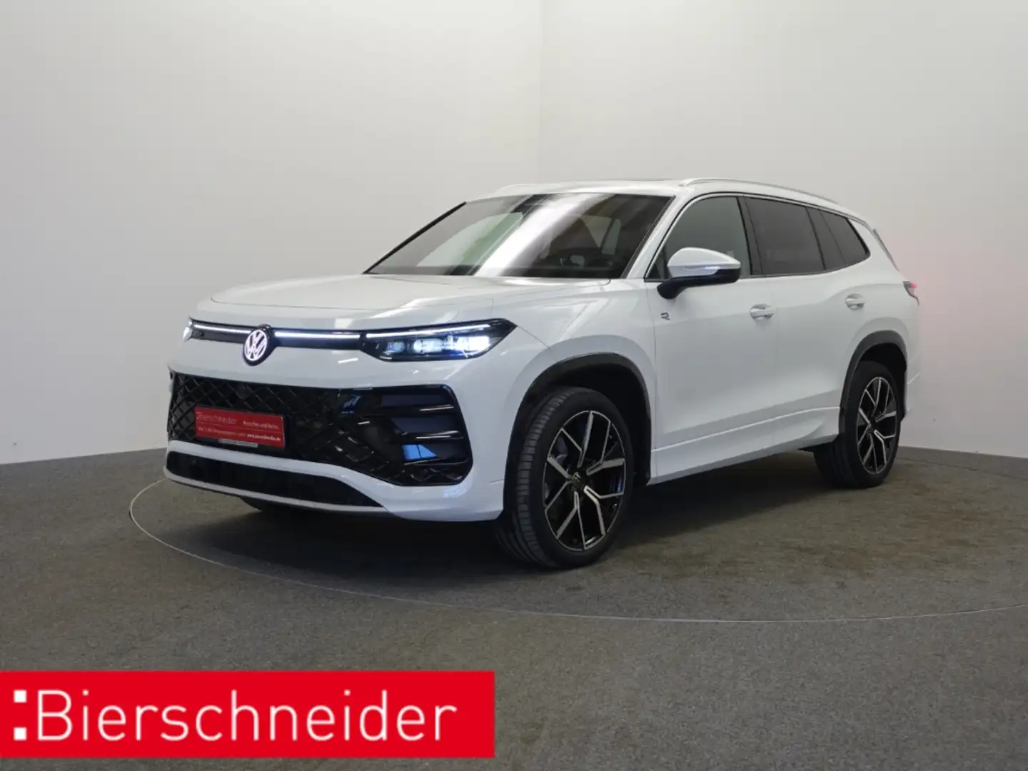 Volkswagen Tayron 2.0 TDI DSG 4Mot. R-Line ALU 20 AHK LED PANO HARMA Weiß - 1