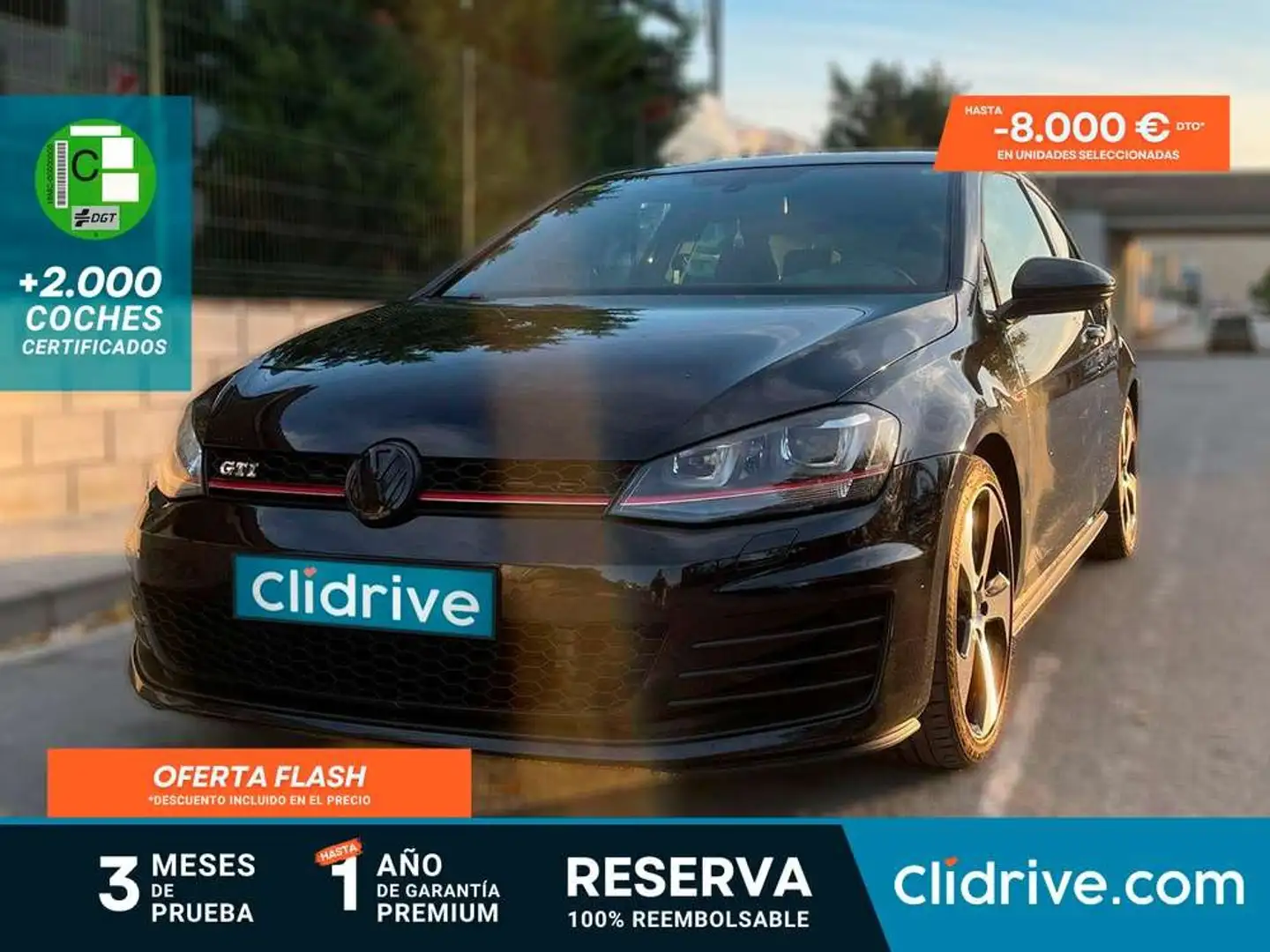 Volkswagen Golf GTI 2.0 TSI Negro - 1