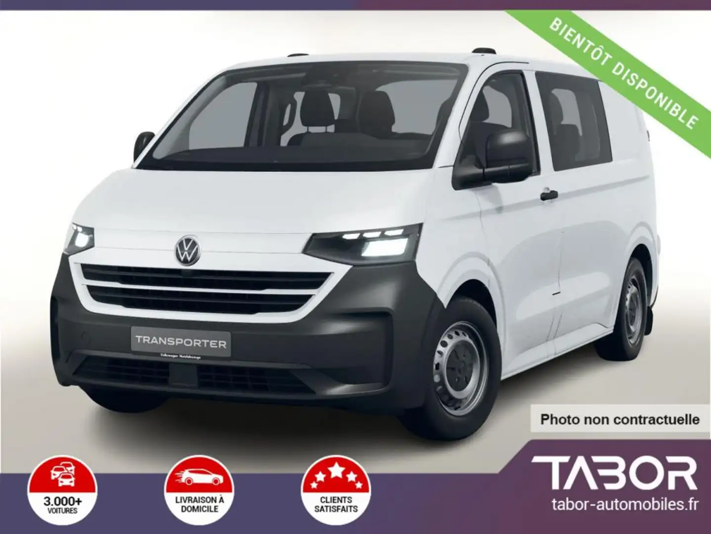Volkswagen Transporter T7 Plus TDI 150 AT8 6pl Blanc - 1