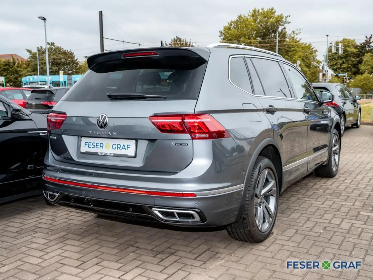 Volkswagen Tiguan Allspace R-Line 2.0TDI DSG 4M MATRIX/ACC/NAVI/DCC Gris - 2