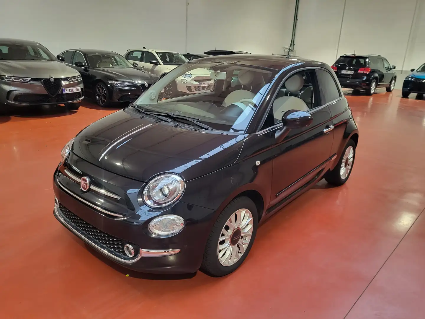 Fiat 500 500 1.2 8V LPG Lounge Schwarz - 1
