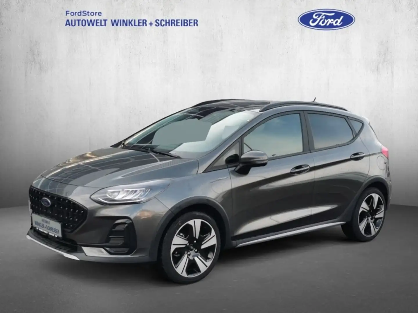 Ford Fiesta 1.0 EcoBoost Hybrid S&S ACTIVE (JHH) Grau - 1
