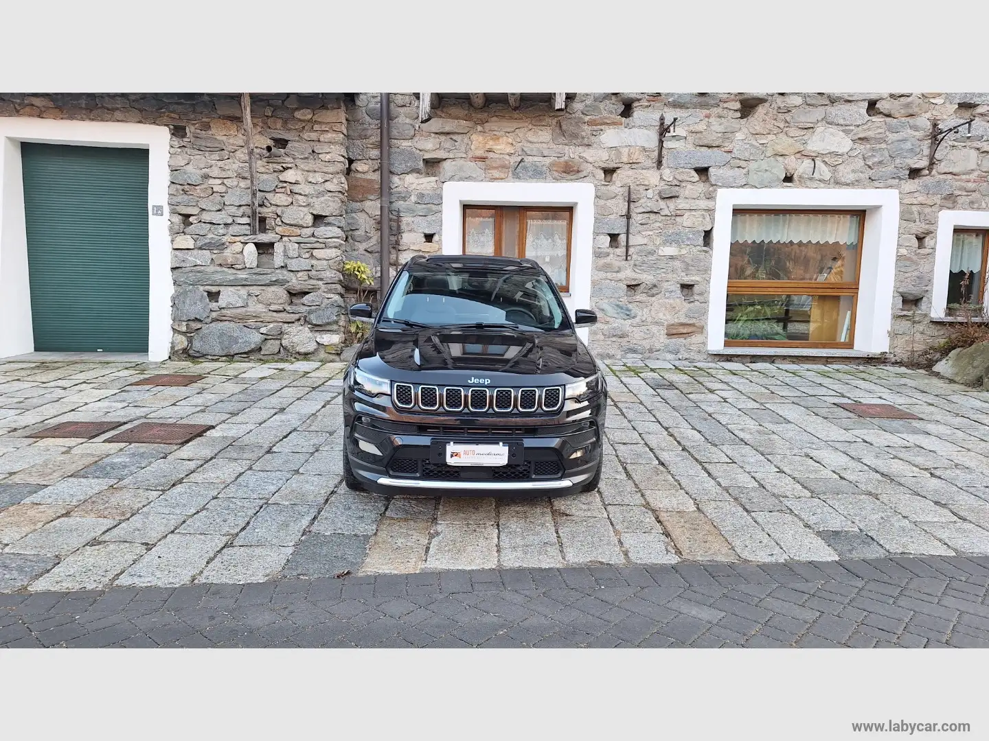 Jeep Compass 1.3 T4 190CV PHEV LIMITED TETTO CERCHI 19 UNICOPRO Zwart - 2
