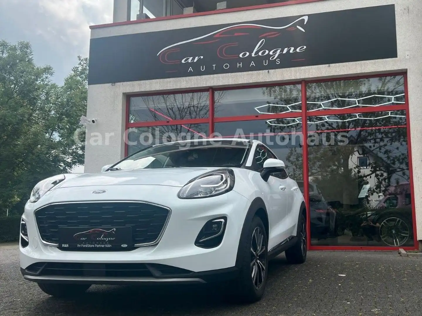 Ford Puma Titanium SHZ/PDC/BC/LED/17"/CARPLAY/1.HAND Bianco - 1