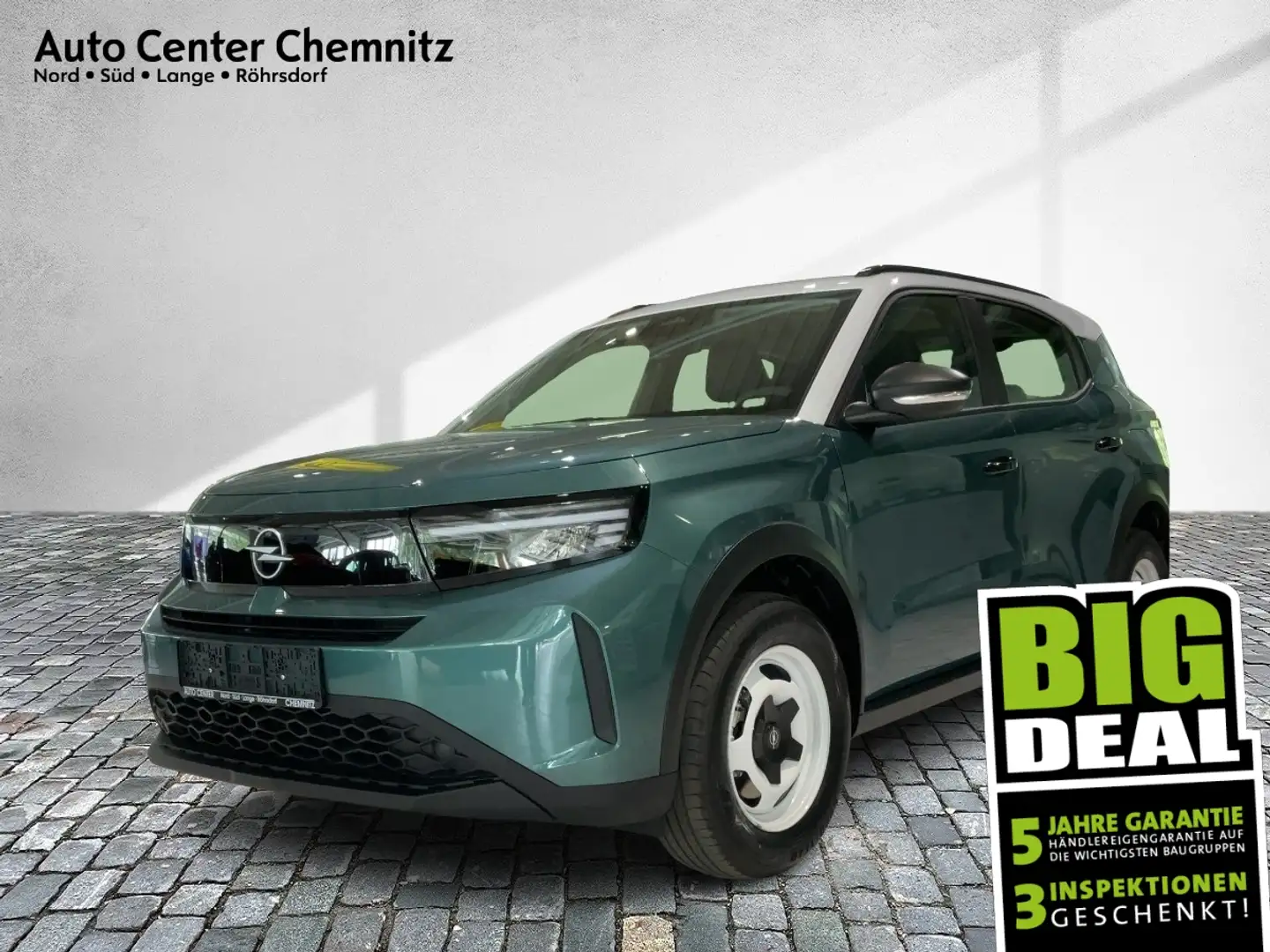 Opel Frontera AT6 MHEV Edition LED/Navi/PDC/Kamera Verde - 1