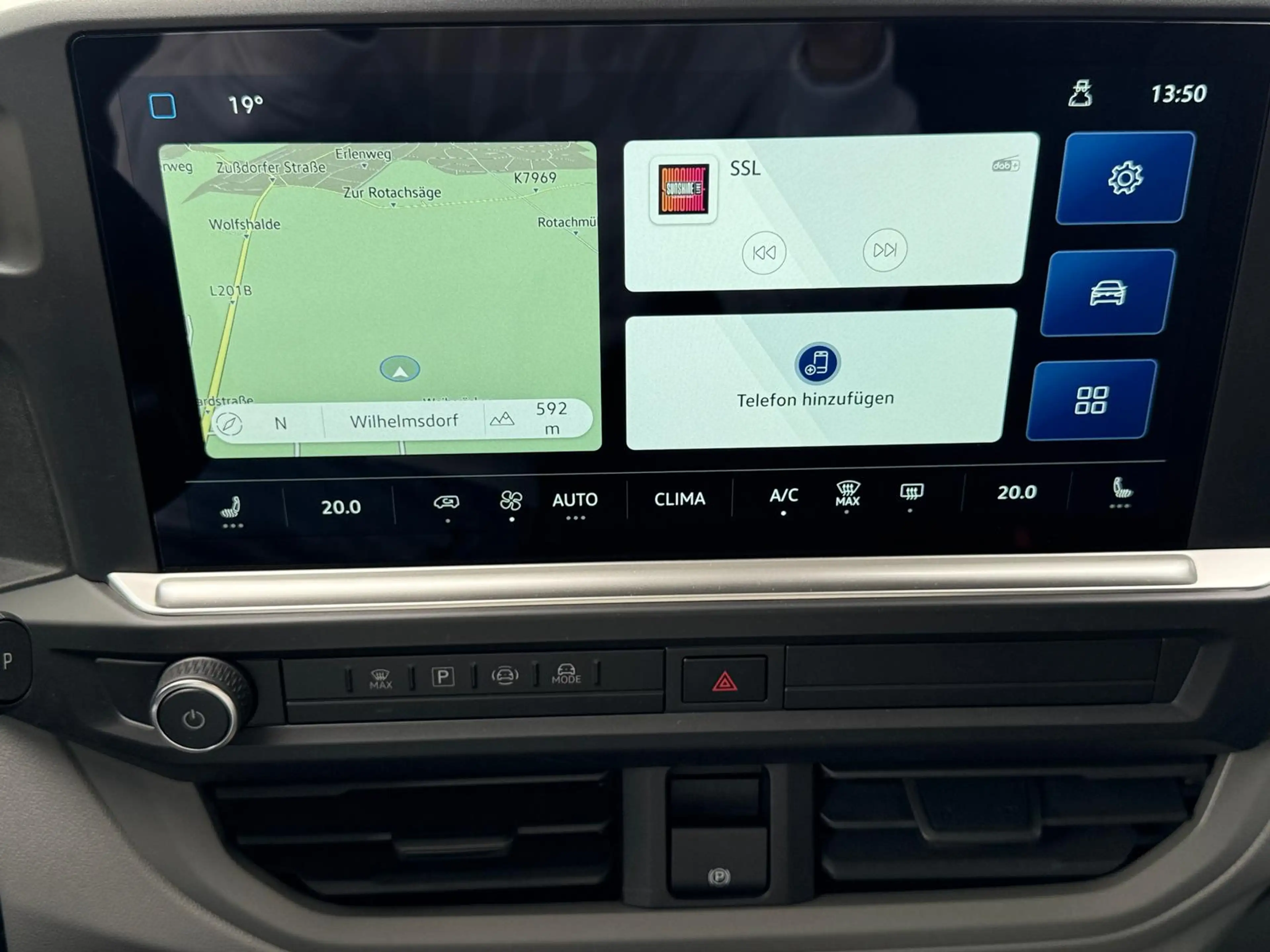 Volkswagen T7 Caravelle 2.0TDI DSG LR 8SITZ/NAVI/MATRIX/AHK — photo 13