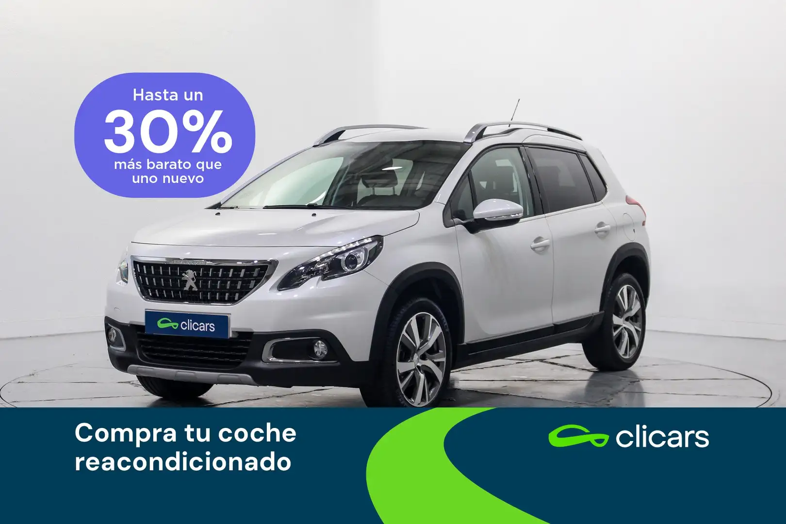 Peugeot 2008 1.2 PureTech S&S Allure 130 Blanc - 1