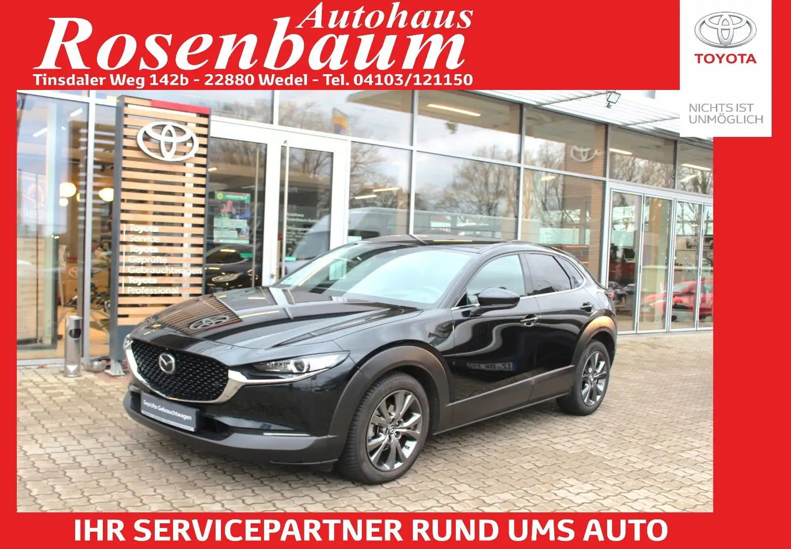 Mazda CX-3 0 Selection AWD*PDC*360C*HEAD-UP*GJR*NAVI*E6 Schwarz - 1