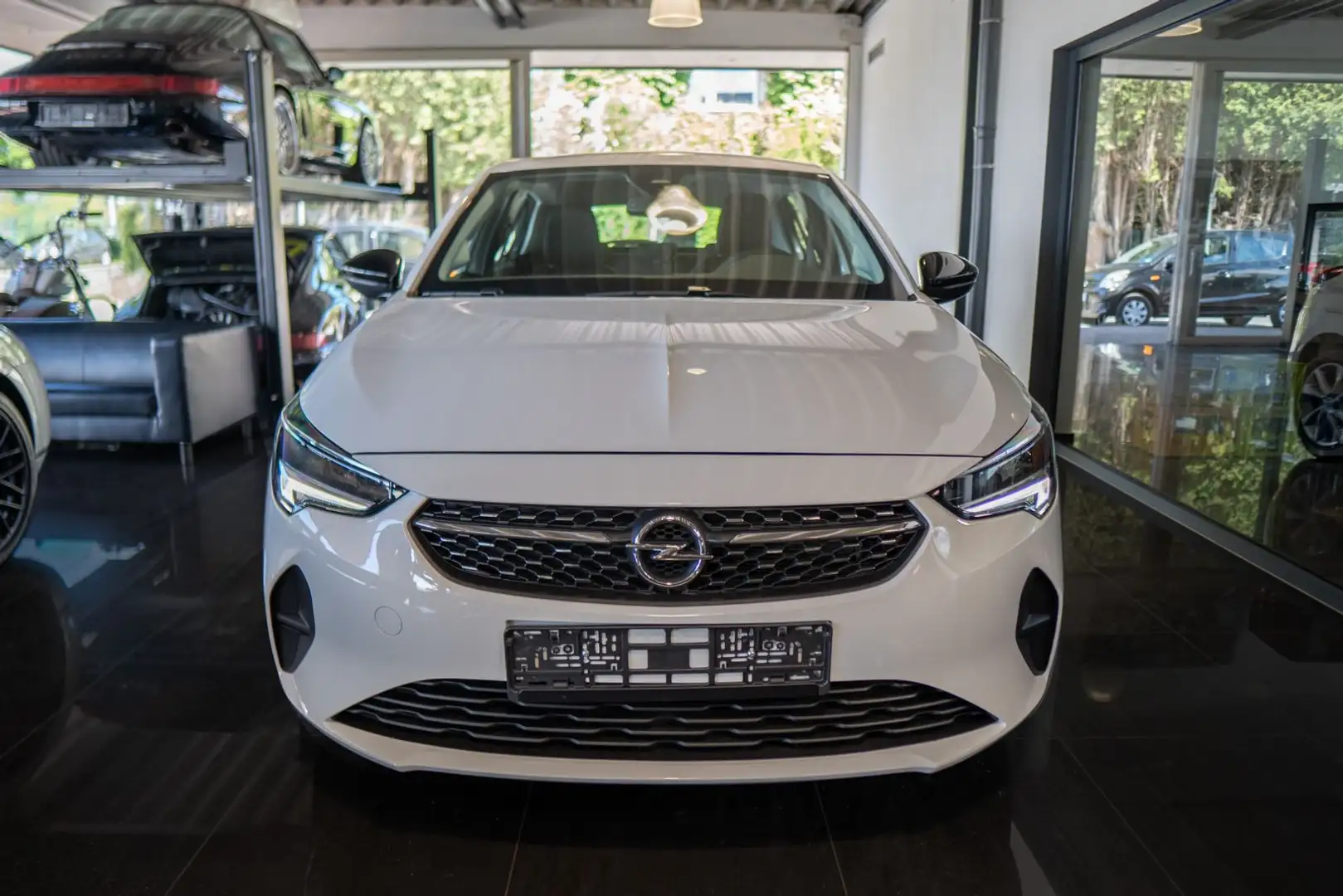 Opel Corsa F Elegance nur 50km gelaufen Weiß - 2