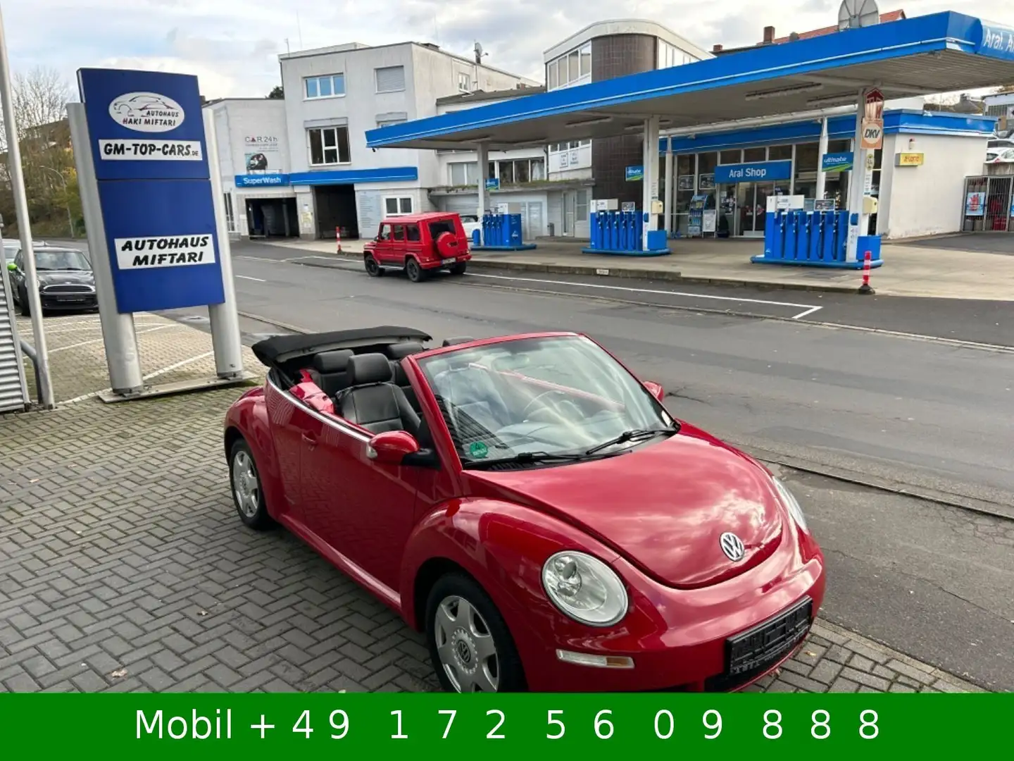 Volkswagen New Beetle Cabriolet 2.0 Freestyle Leder Червоний - 2