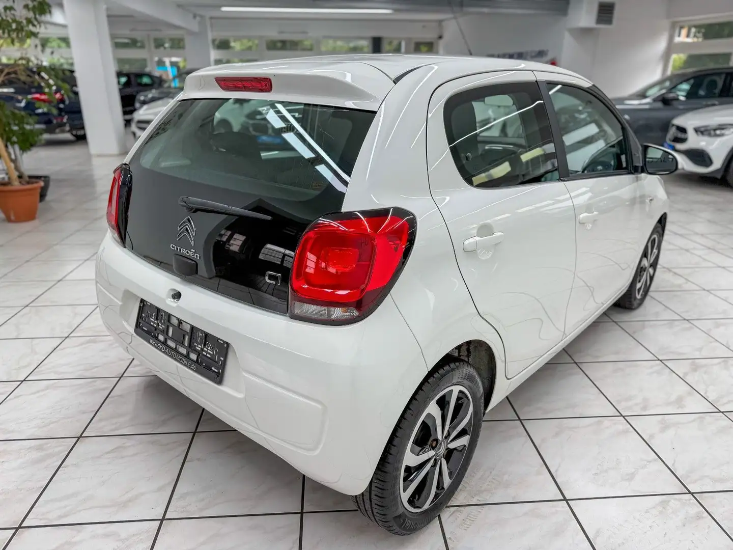 Citroen C1 Shine*Automatik*Sitzheizung*Apple/Andr*1.Hand Weiß - 2