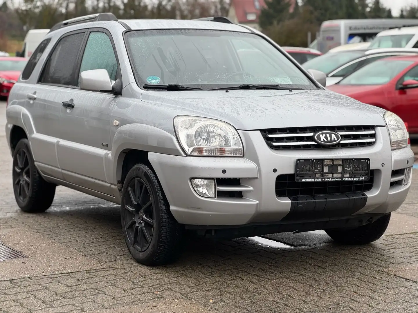 Kia Sportage V6 EX Silber - 1