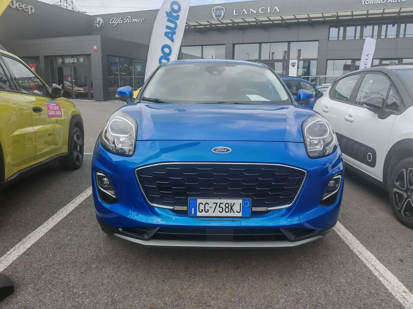 Ford Puma 1.0 EcoBoost Hybrid 125 CV S&S Titanium Blu/Azzurro - 2