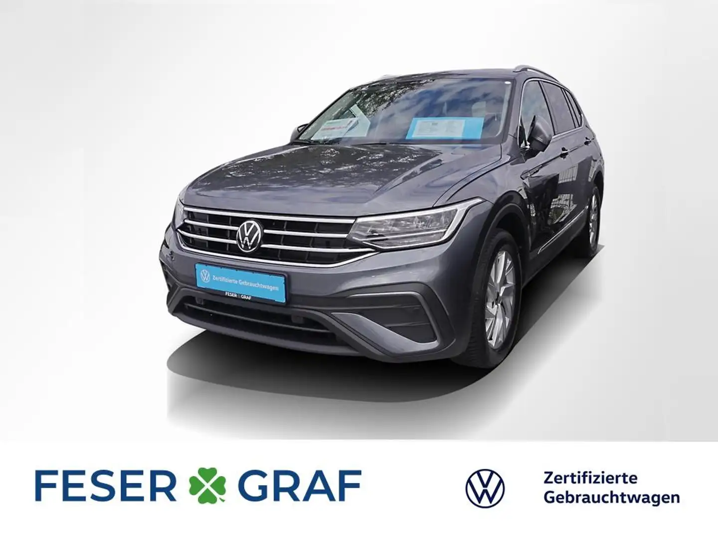 Volkswagen Tiguan Allspace 1.5 TSI Life DSG 7Si AHK Navi Gris - 1