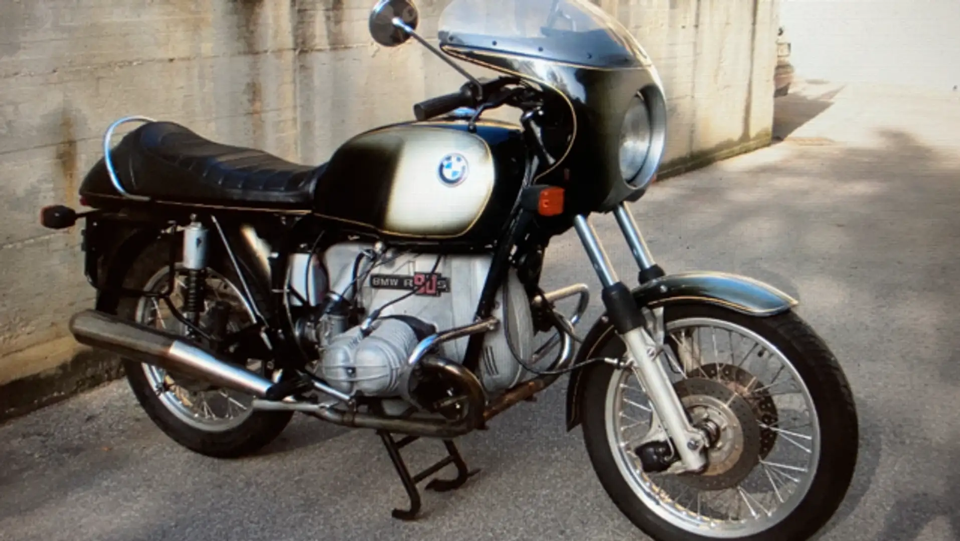 BMW R 90 S R 90 S Tourist Trophy Silver Smoke Gris - 2