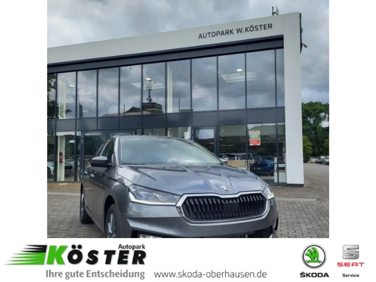 Skoda Fabia Tour 1.0 TSI 85 KW 7 Gang DSG*AHK*ACC*SHZ*LEDSPURW Grigio - 1