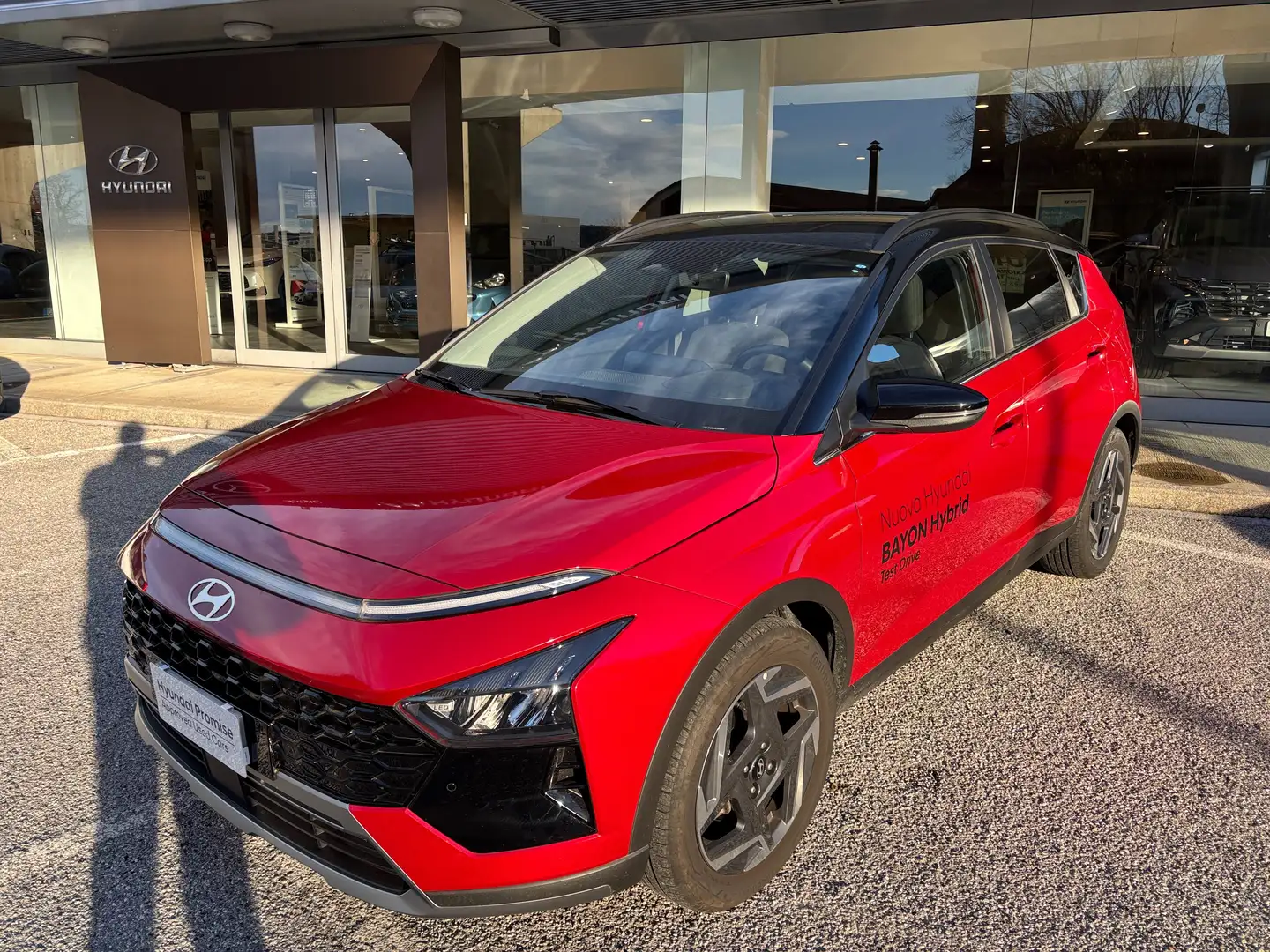 Hyundai BAYON 1.0 t-gdi 100 cv  Mild Hybrid Xclass AZIENDALE Rouge - 1