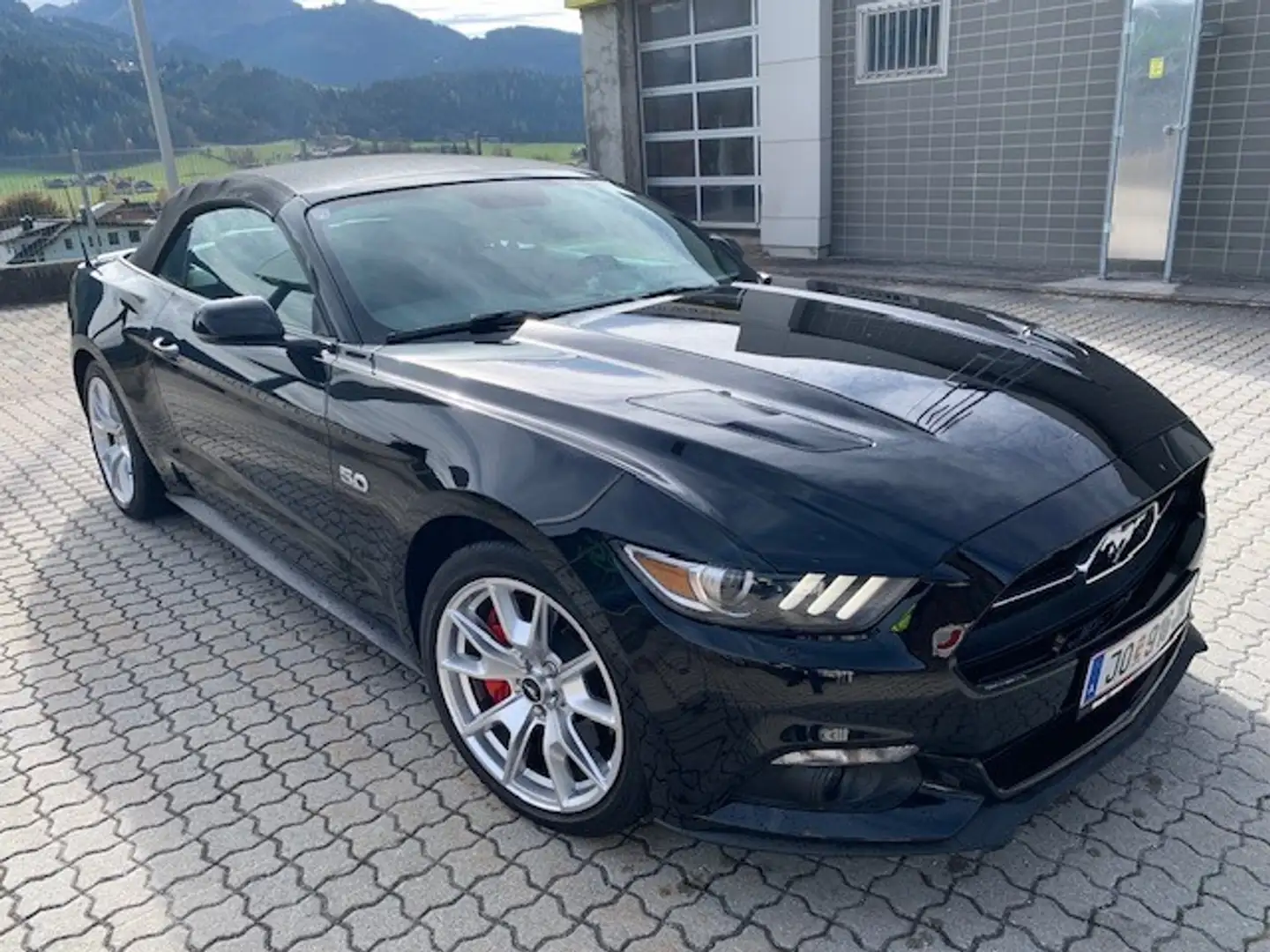 Ford Mustang Mustang 5,0 Ti-VCT V8 GT Cabrio Aut. GT Schwarz - 2