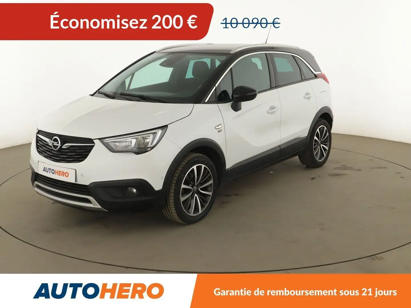 Opel Crossland X 1.2 Turbo Design 120 ans Blanc - 1