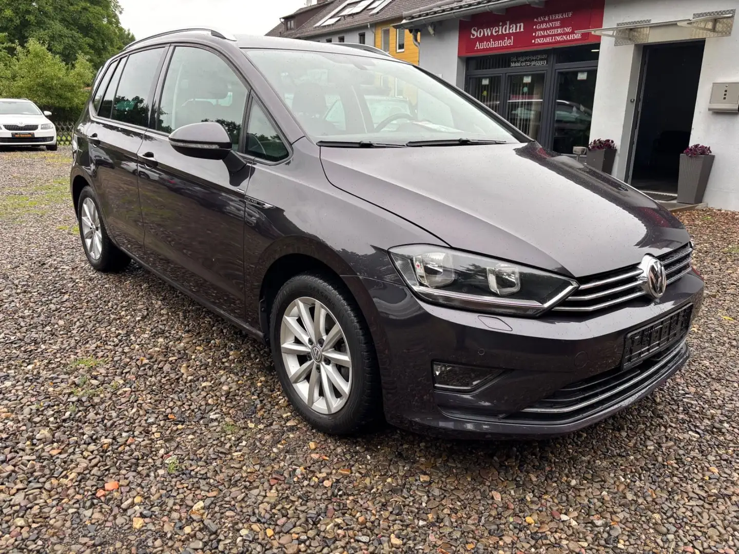 Volkswagen Golf Sportsvan VII Lounge AHK ACC Gris - 2