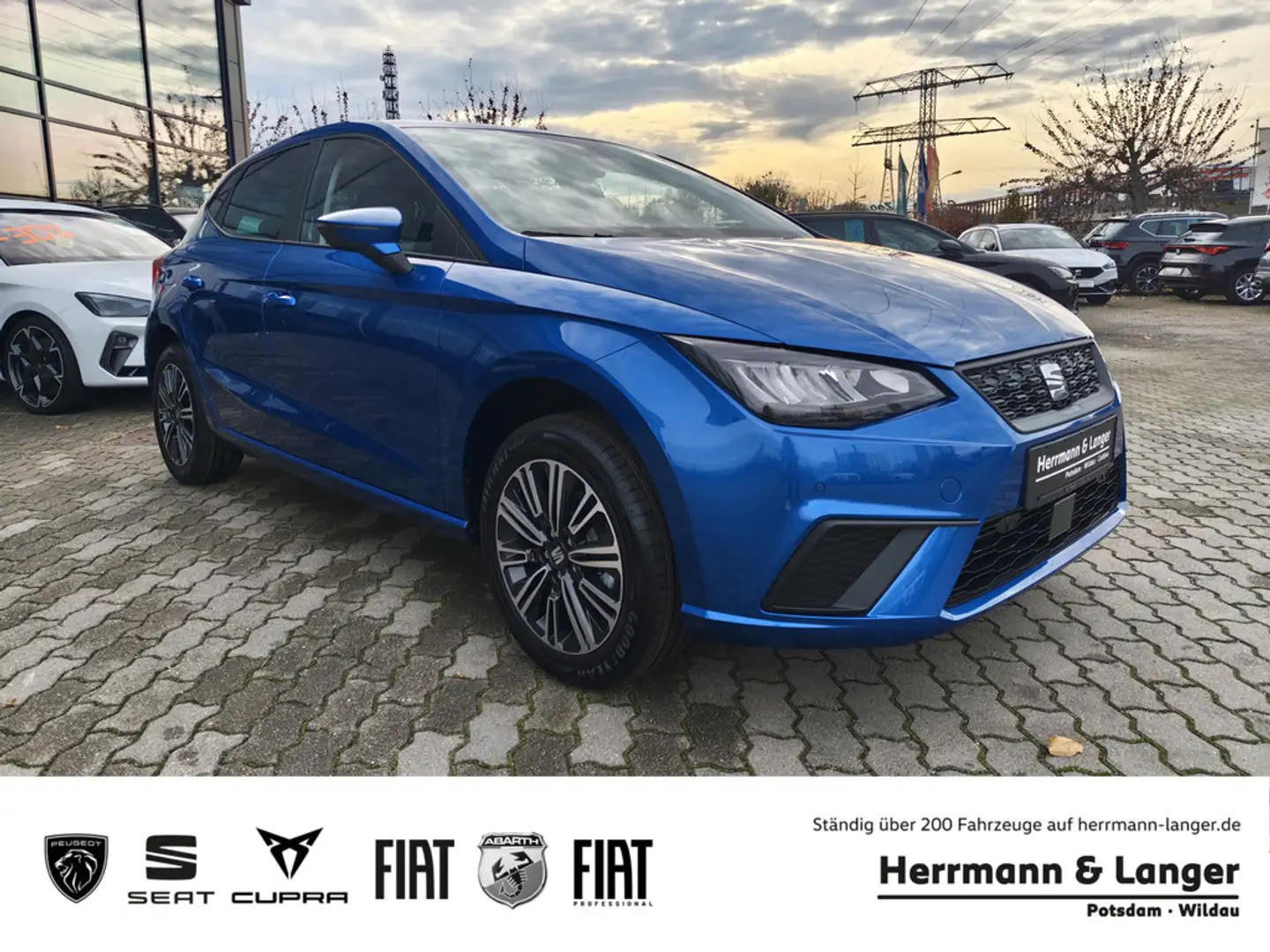SEAT Ibiza 1.0 TSI DSG Style *SHZ, Kessy, 16 Zoll* Blau - 1