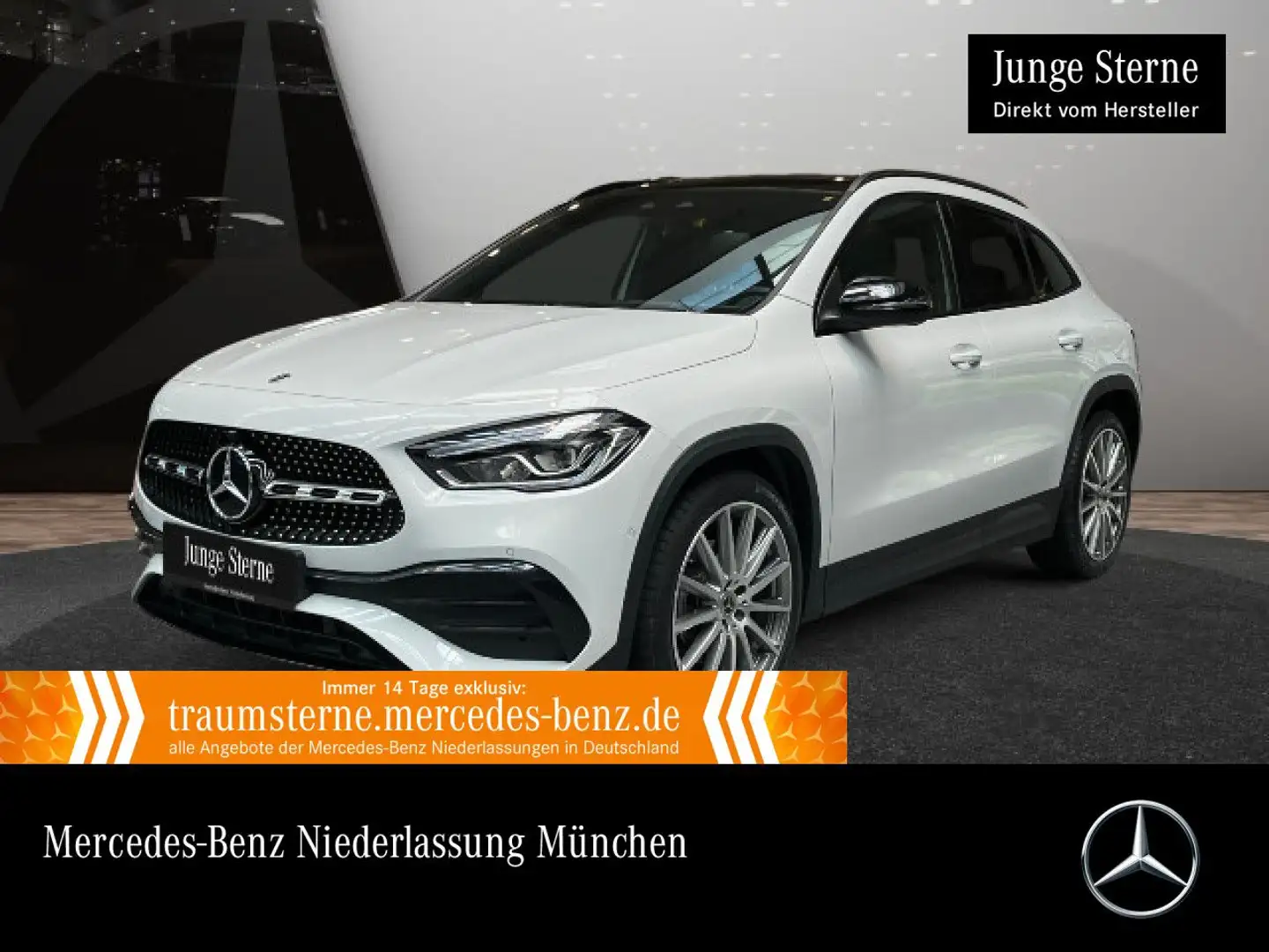 Mercedes-Benz GLA 250 4M AMG+NIGHT+PANO+AHK+LED+KAMERA+8G Weiß - 1