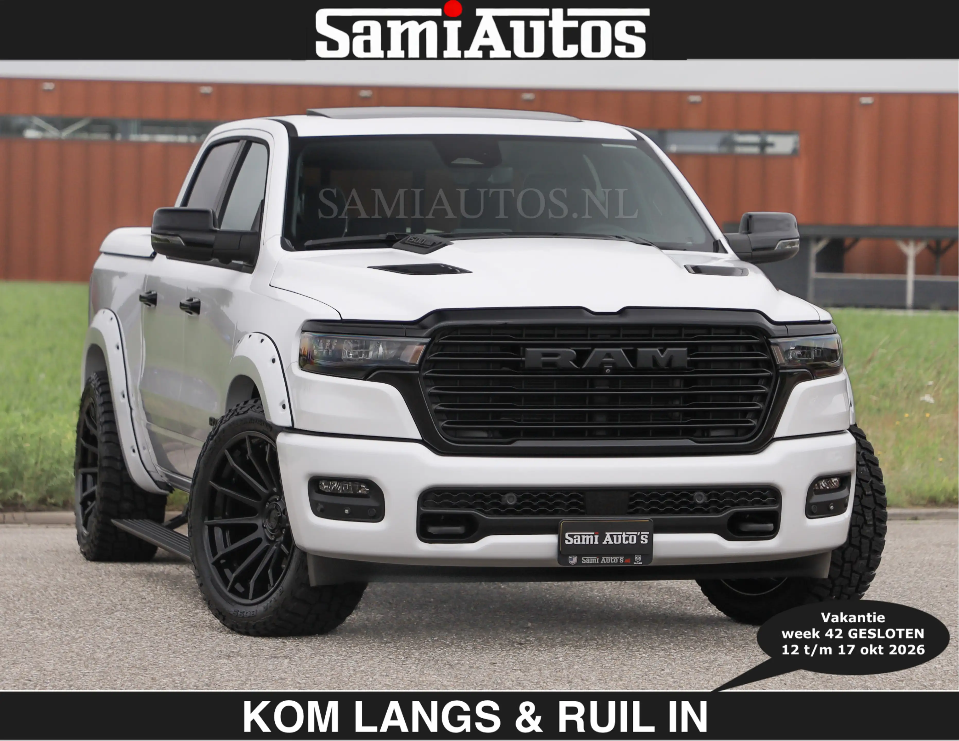 Dodge RAM BOM VOL | HUD | 420PK | LUCHTVERING | PANO | €7995 — photo 3
