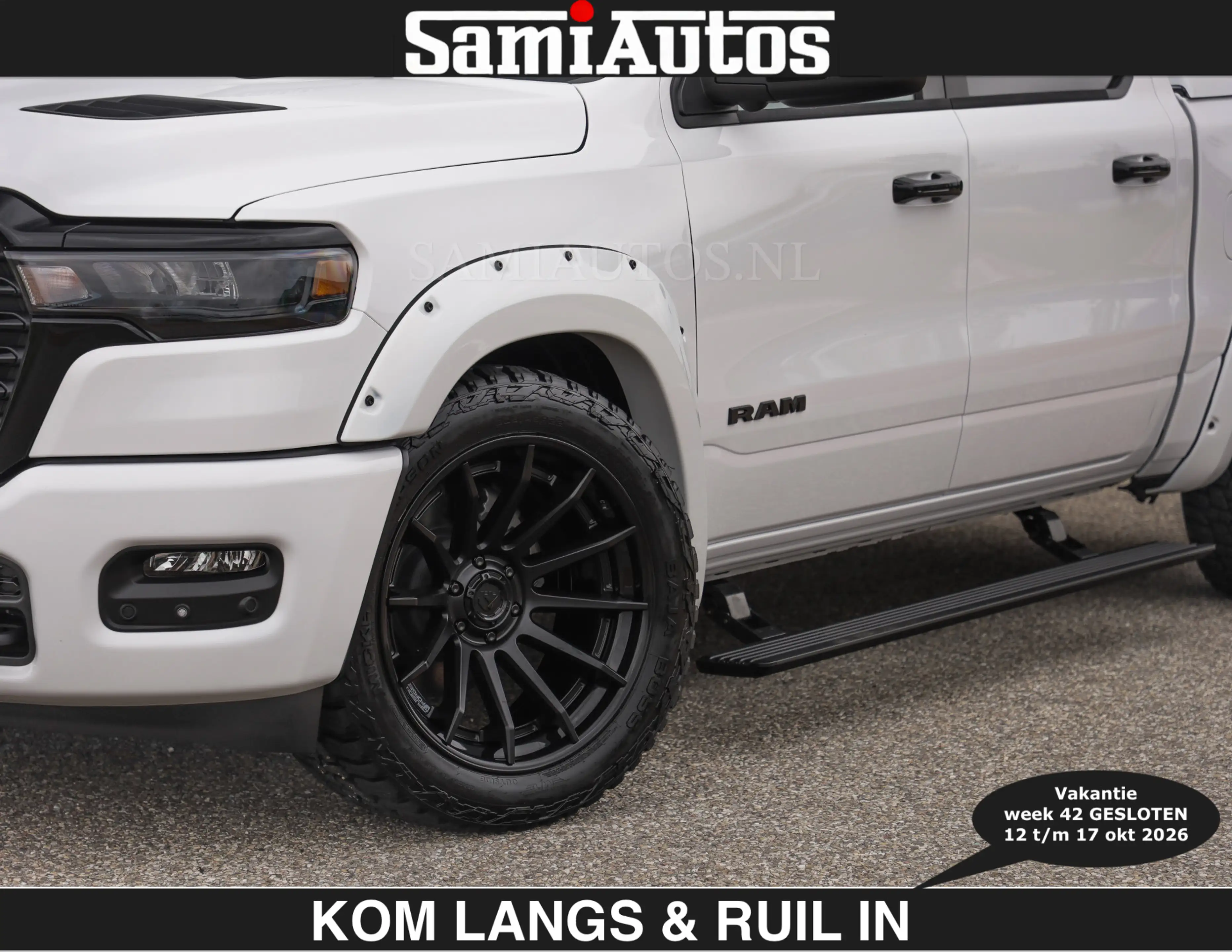Dodge RAM BOM VOL | HUD | 420PK | LUCHTVERING | PANO | €7995 — photo 45