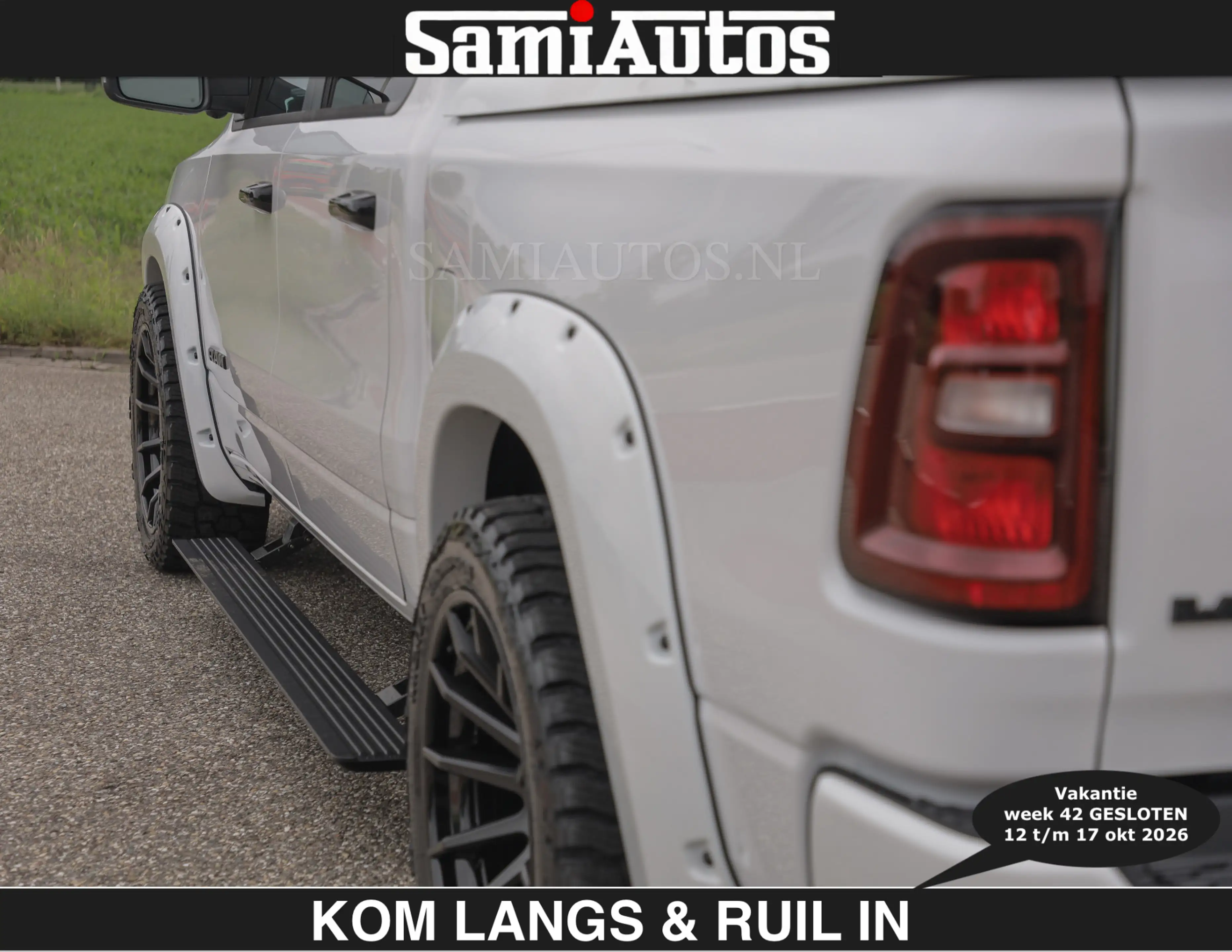 Dodge RAM BOM VOL | HUD | 420PK | LUCHTVERING | PANO | €7995 — photo 9