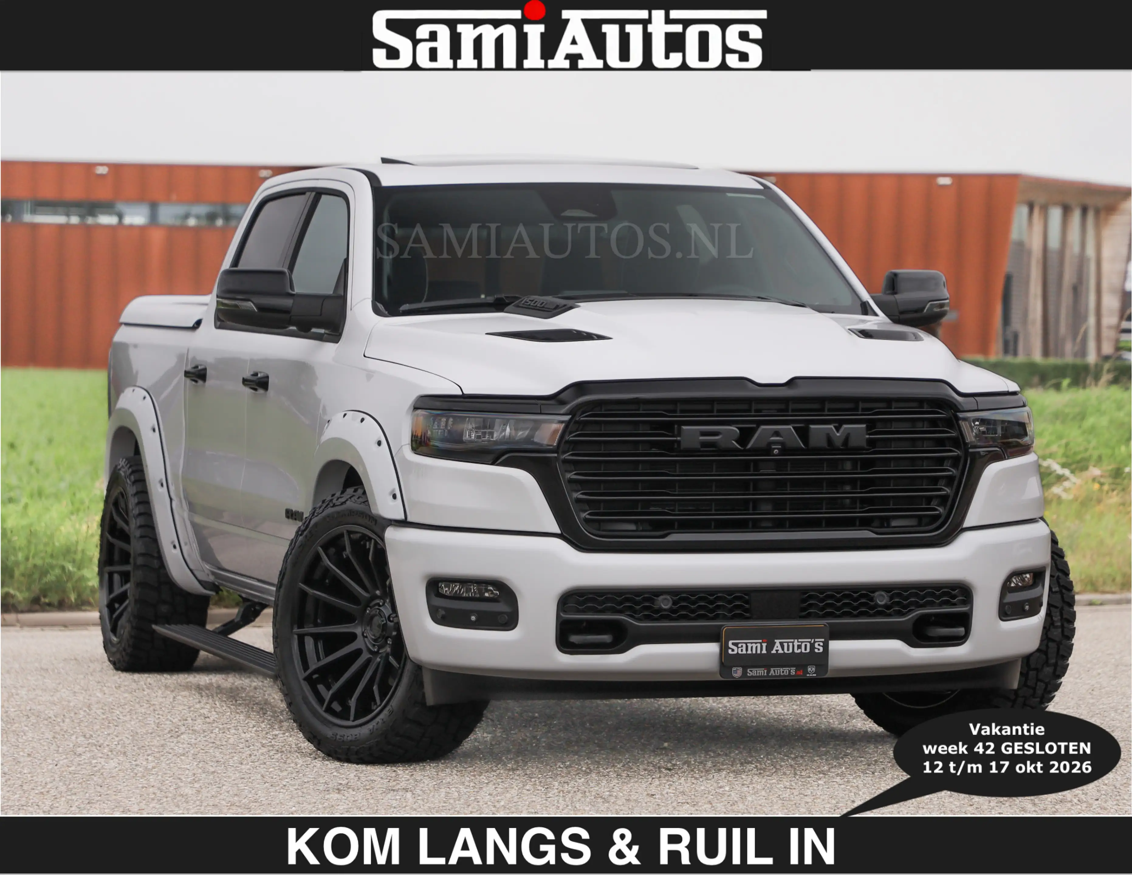 Dodge RAM BOM VOL | HUD | 420PK | LUCHTVERING | PANO | €7995 — photo 39
