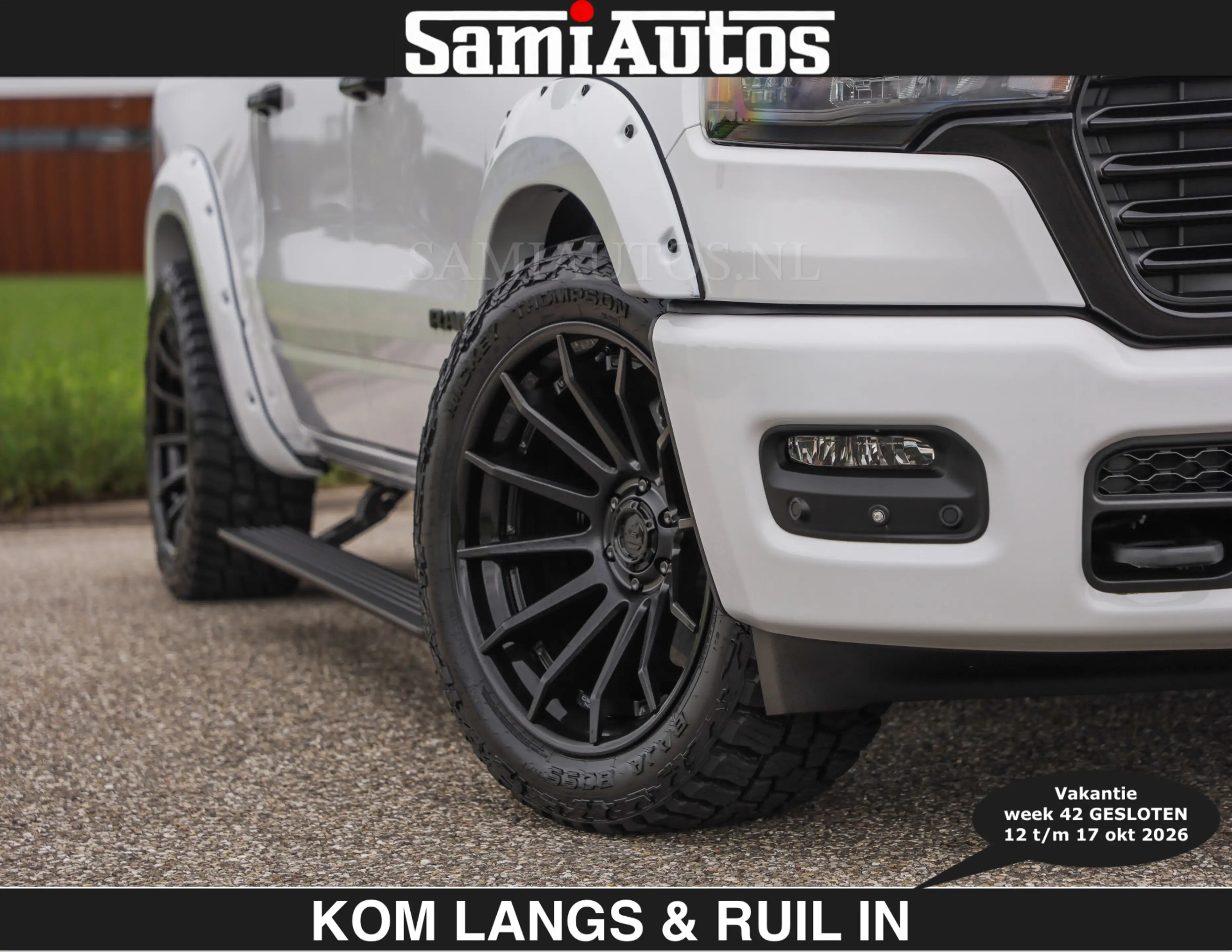 Dodge RAM BOM VOL | HUD | 420PK | LUCHTVERING | PANO | €7995 — photo 4