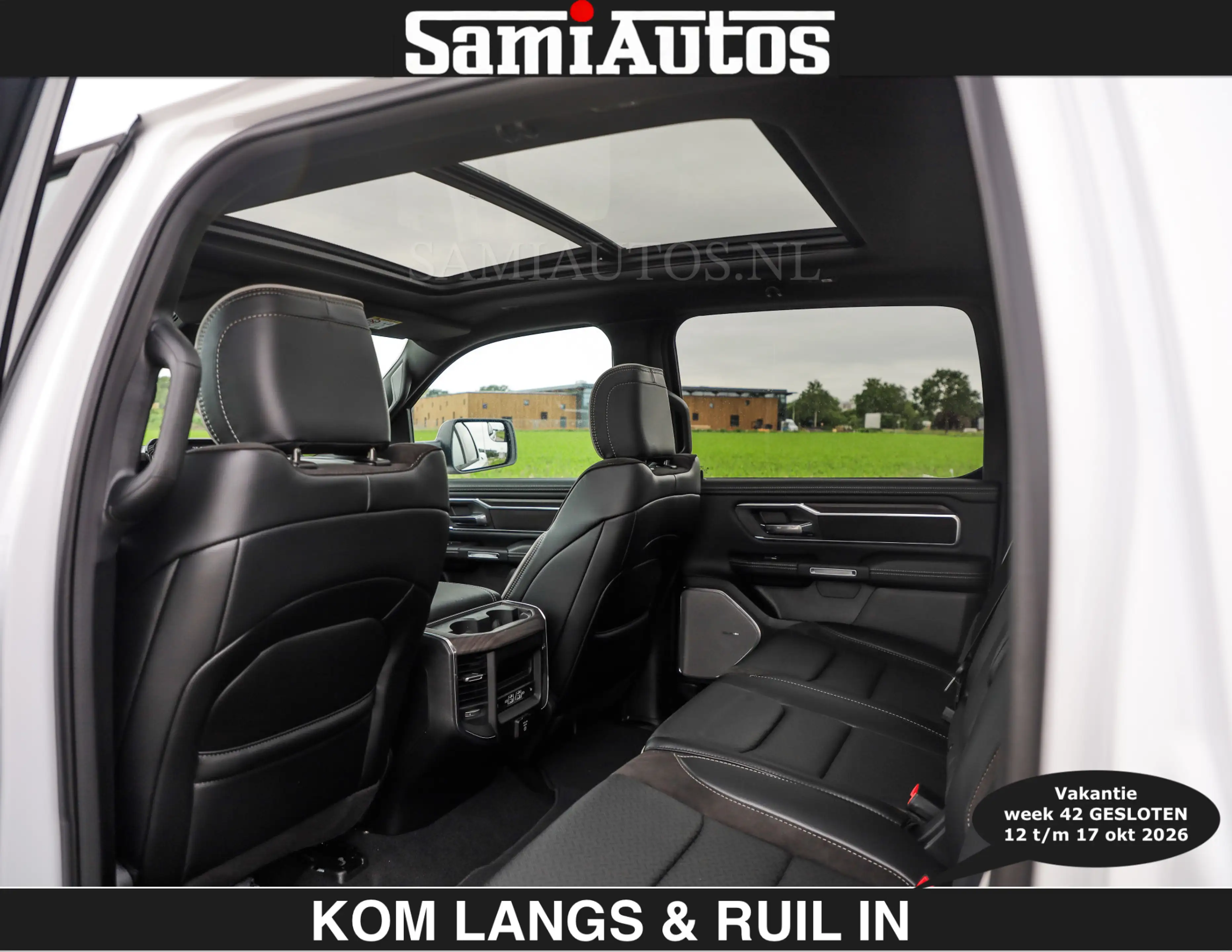 Dodge RAM BOM VOL | HUD | 420PK | LUCHTVERING | PANO | €7995 — photo 19