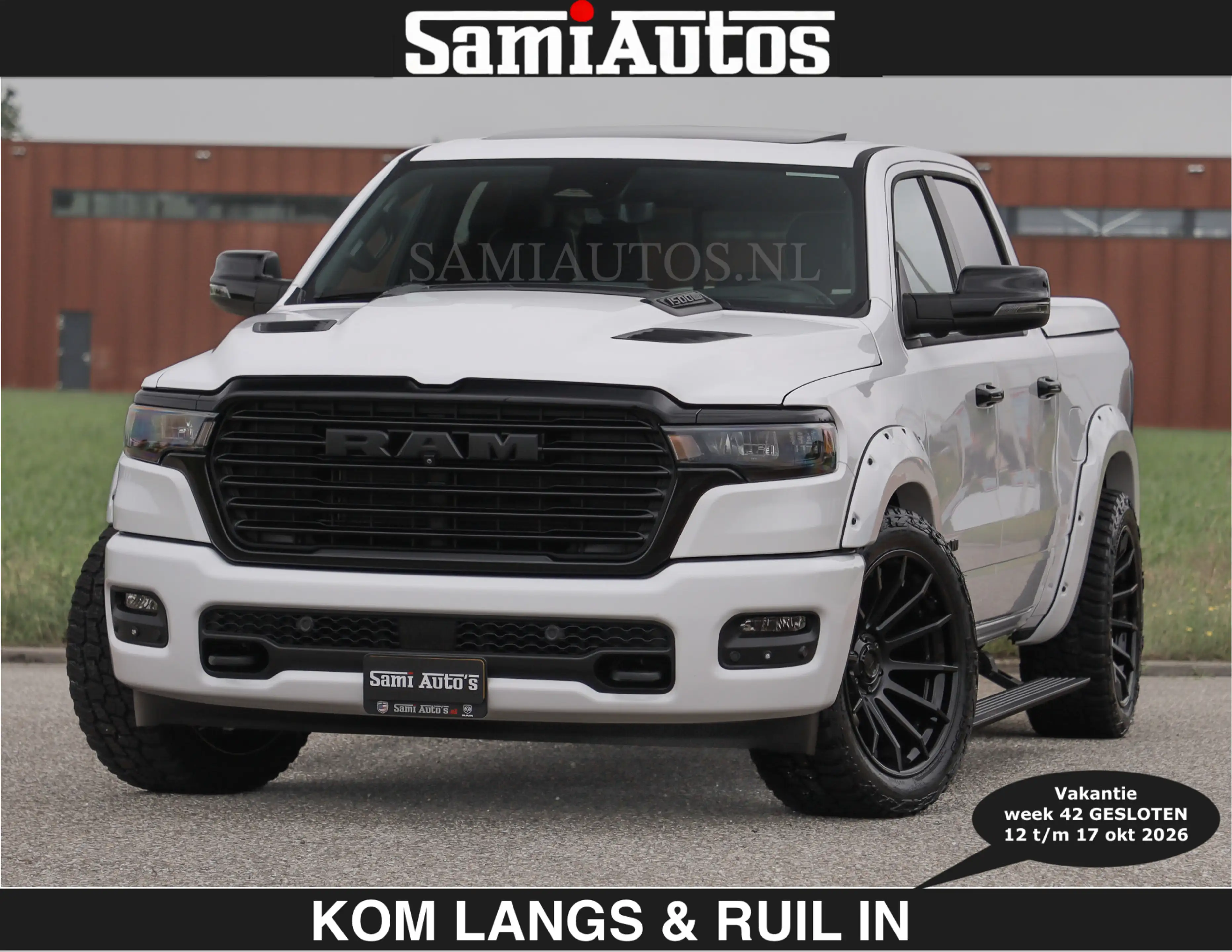 Dodge RAM BOM VOL | HUD | 420PK | LUCHTVERING | PANO | €7995 — photo 31