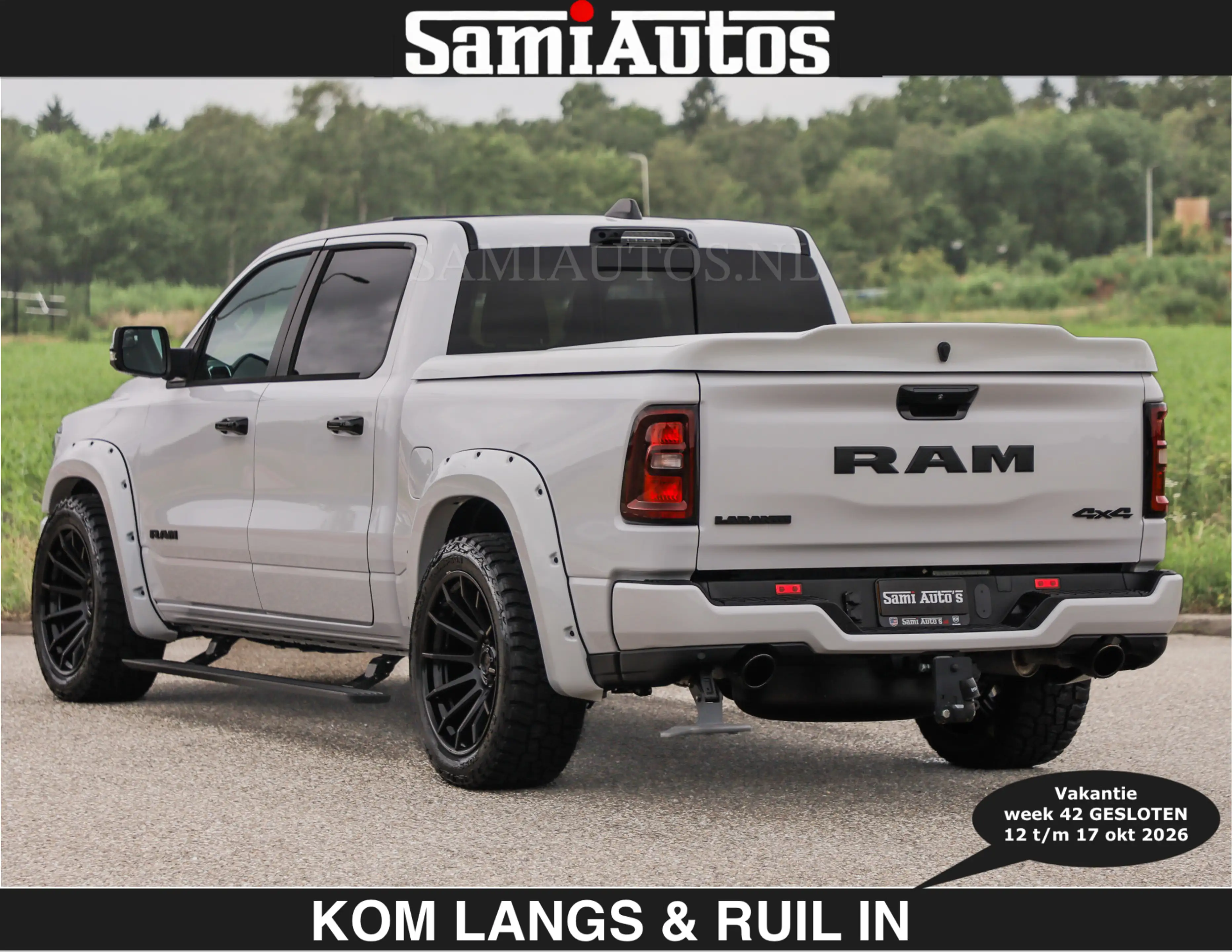 Dodge RAM BOM VOL | HUD | 420PK | LUCHTVERING | PANO | €7995 — photo 34