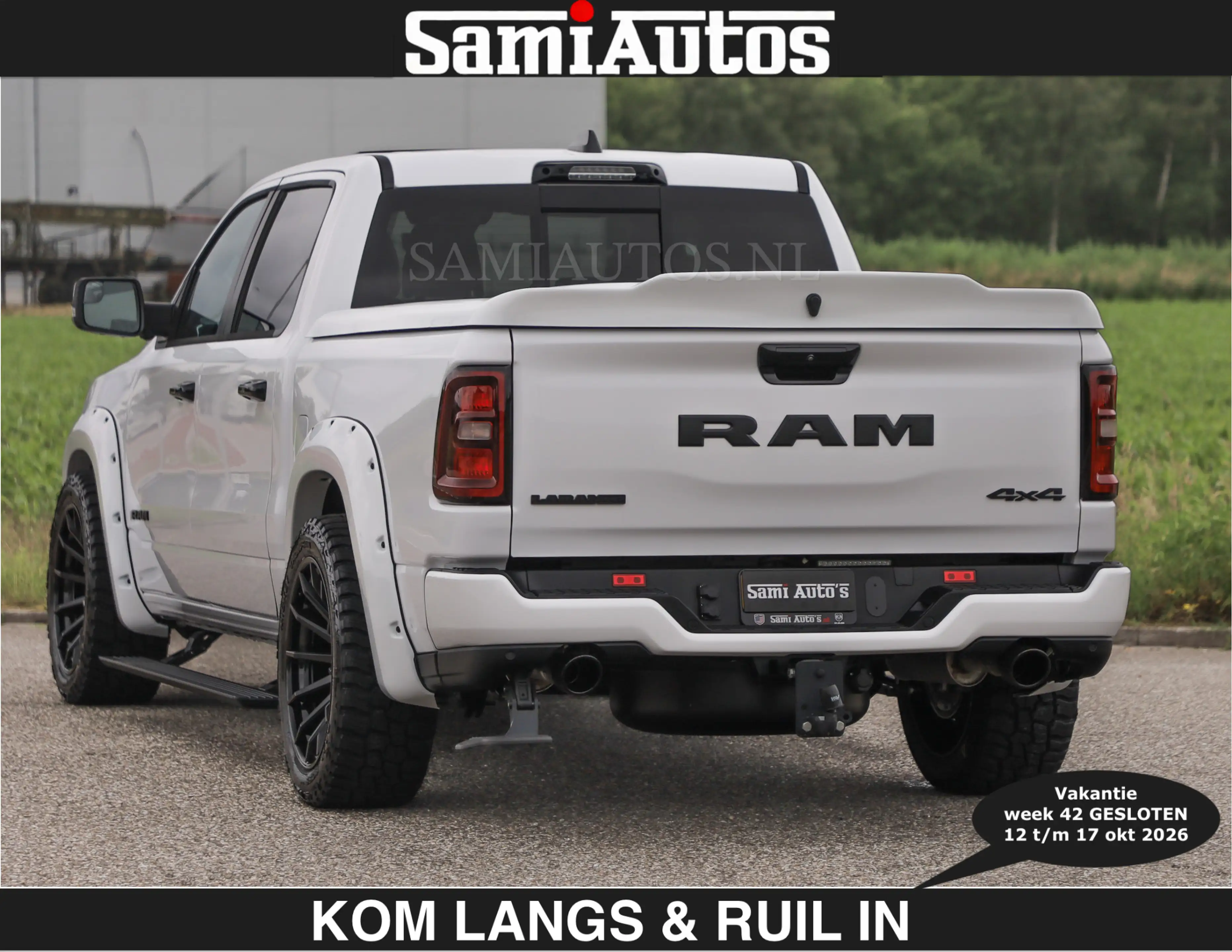 Dodge RAM BOM VOL | HUD | 420PK | LUCHTVERING | PANO | €7995 — photo 22