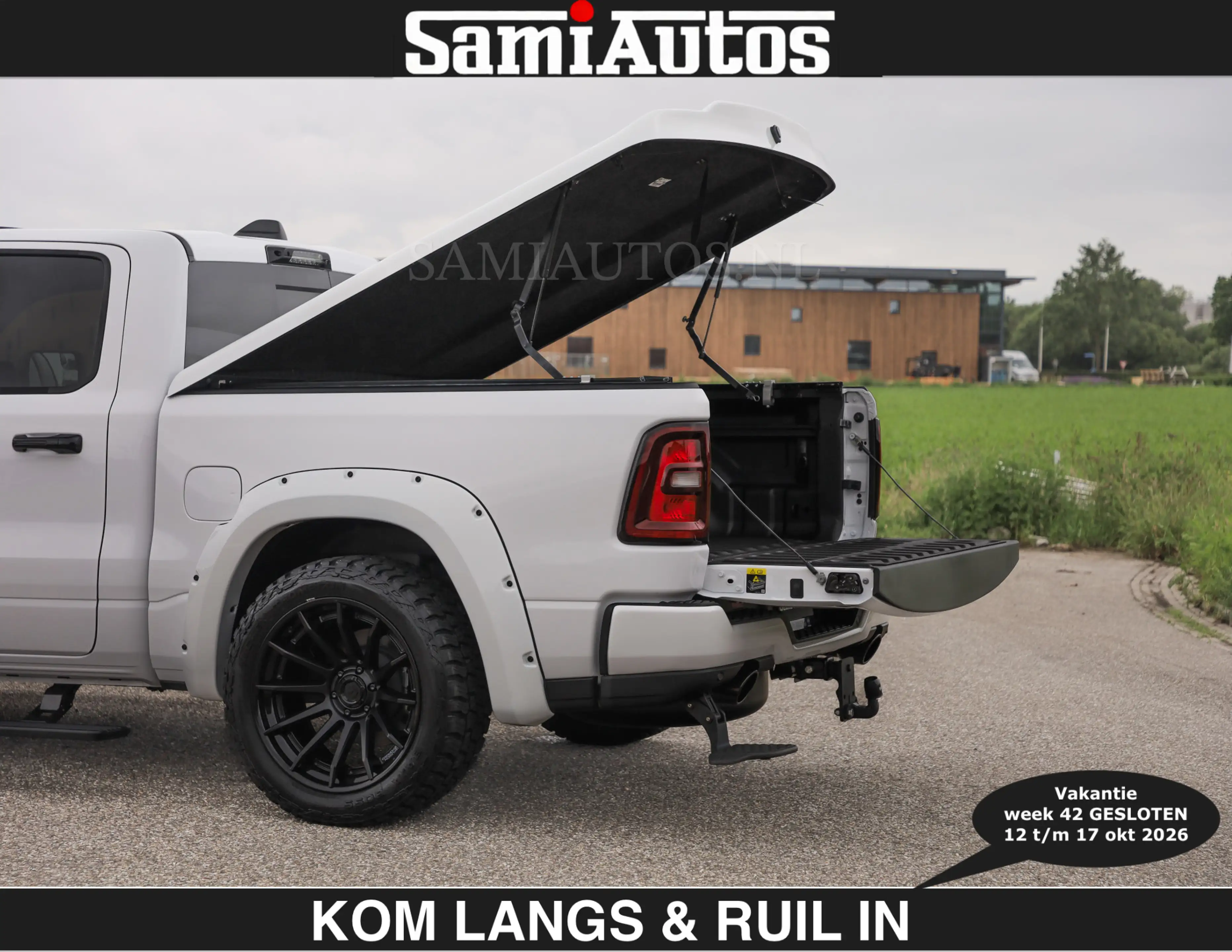Dodge RAM BOM VOL | HUD | 420PK | LUCHTVERING | PANO | €7995 — photo 14