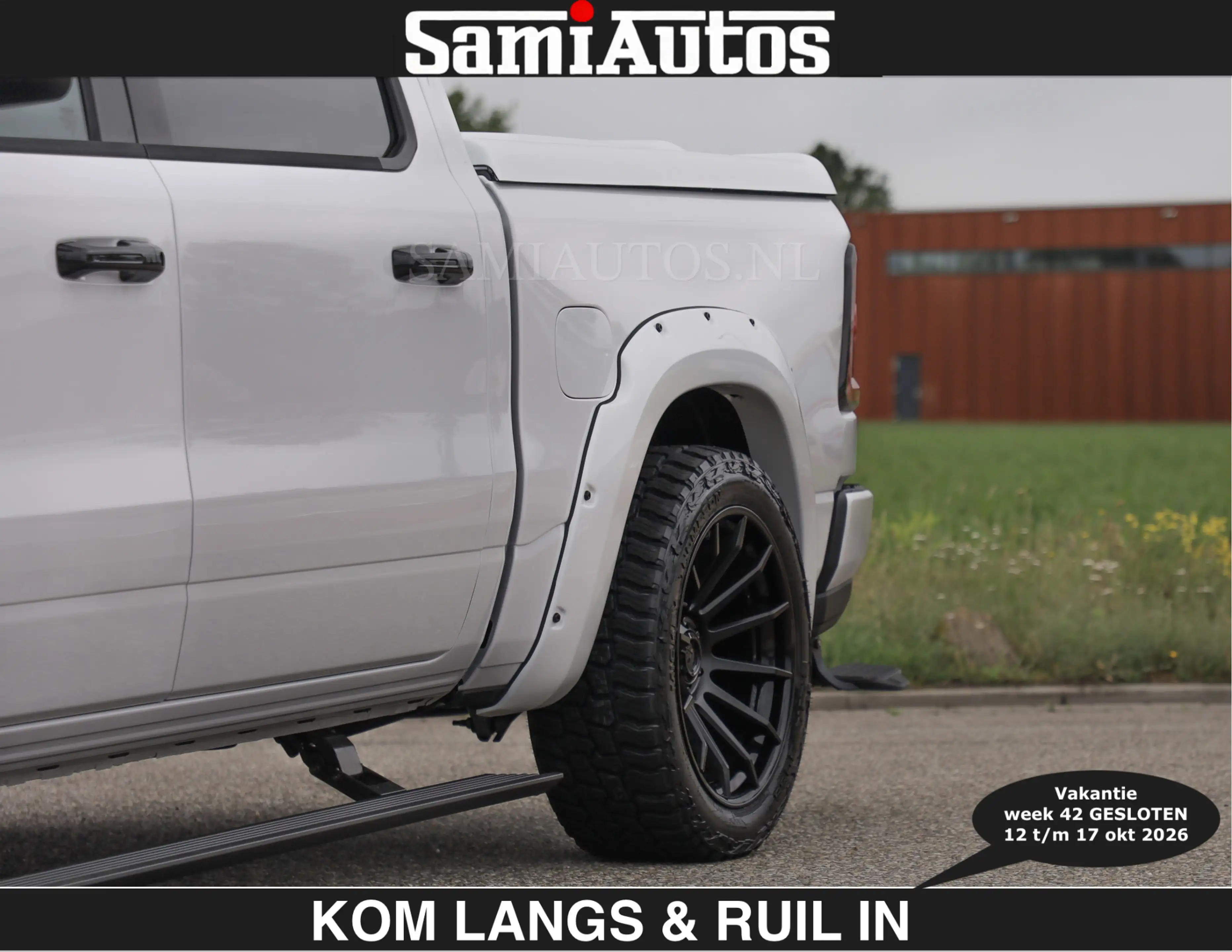 Dodge RAM BOM VOL | HUD | 420PK | LUCHTVERING | PANO | €7995 — photo 49