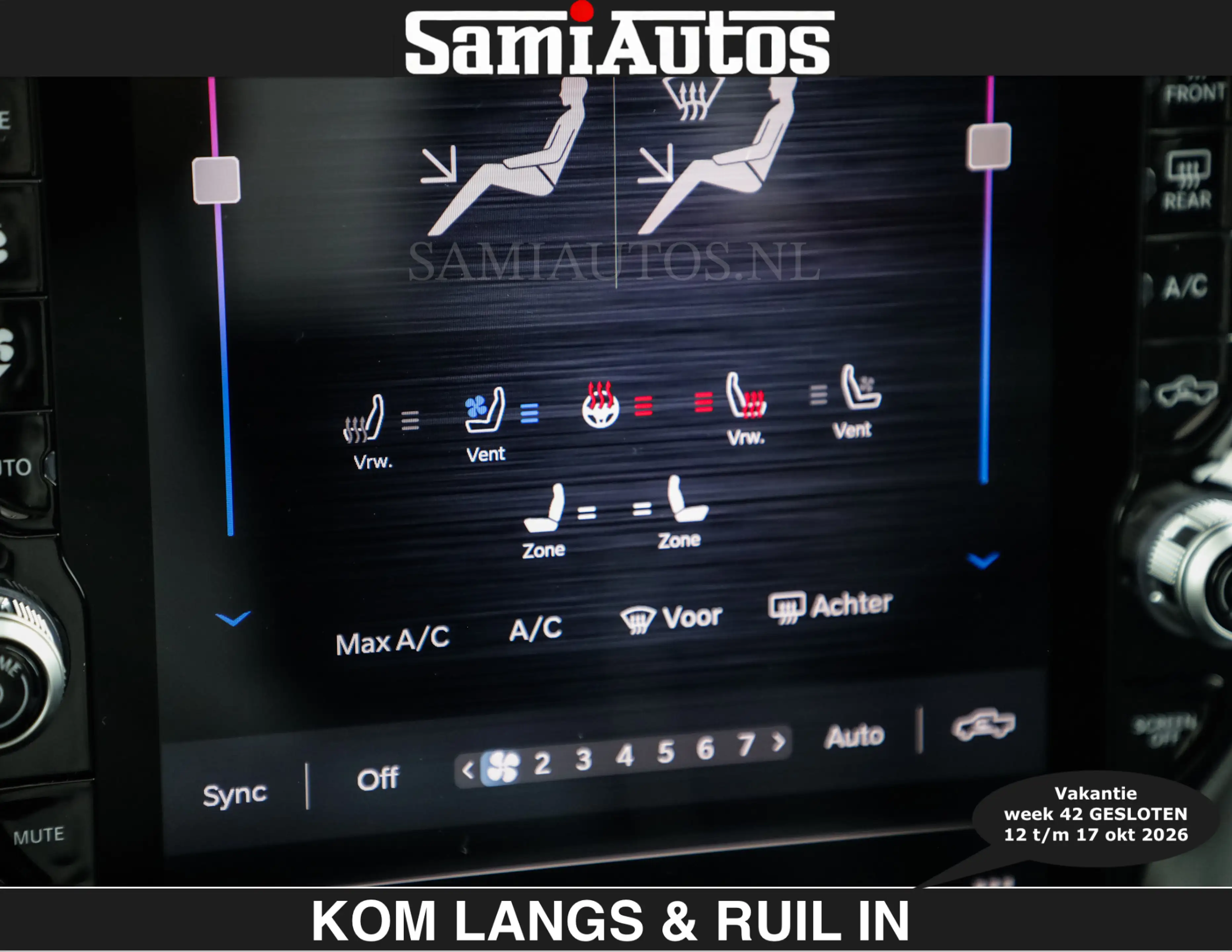 Dodge RAM BOM VOL | HUD | 420PK | LUCHTVERING | PANO | €7995 — photo 23