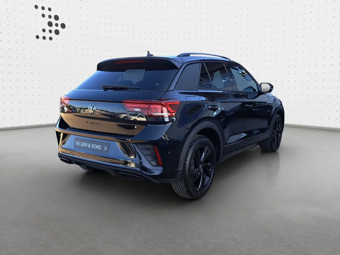 Volkswagen T-Roc R-Line 1.5 TSI |AHK|RFK|LED|NAVI|EASYOPEN Schwarz - 2